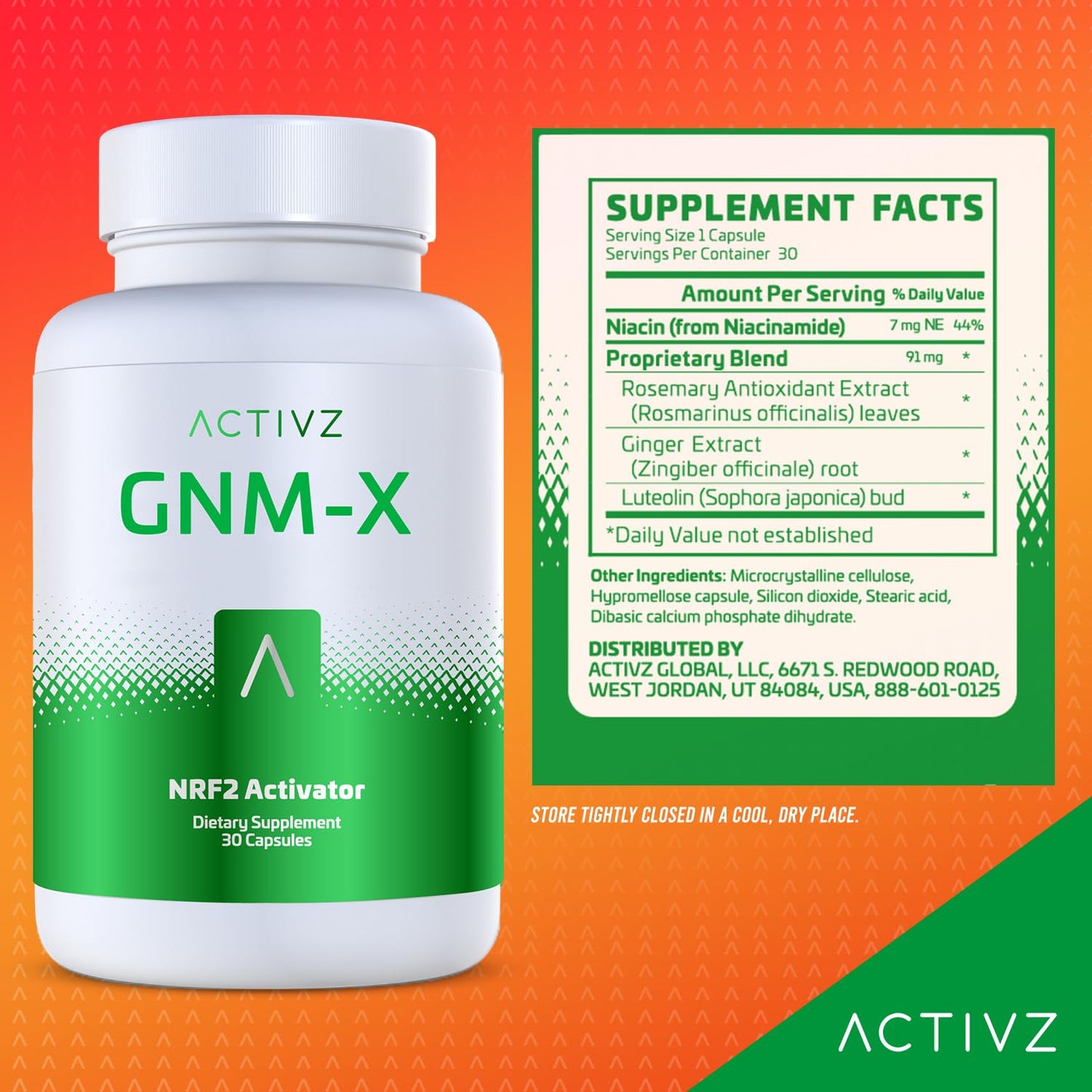 ACTIVZ GNM-X Capsule 30 Count