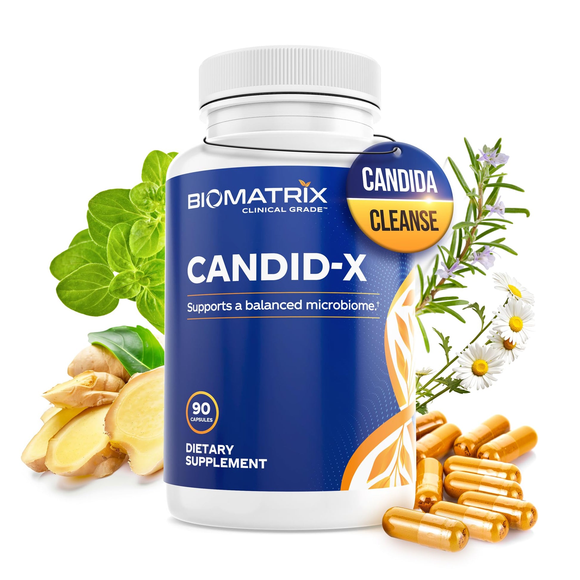 BioMatrix Candida Cleanse Capsule 90 Count