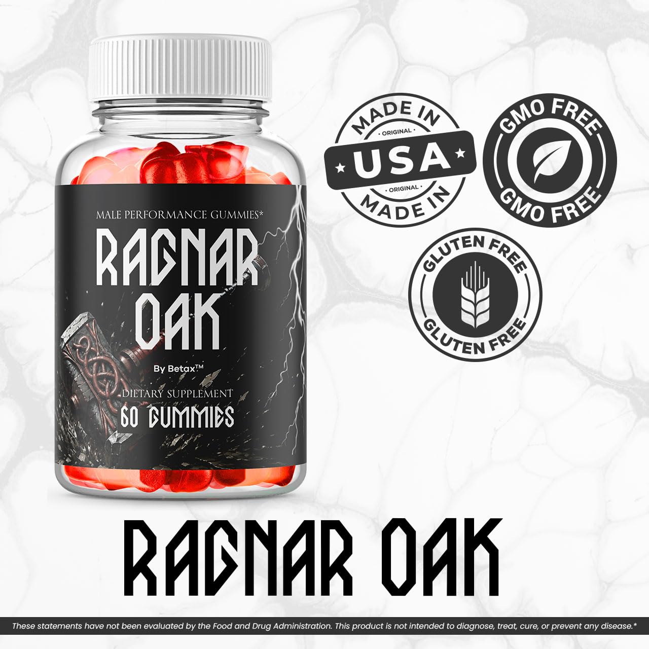 BetaX Ragnaroak Gummies Gummy, 60 Count