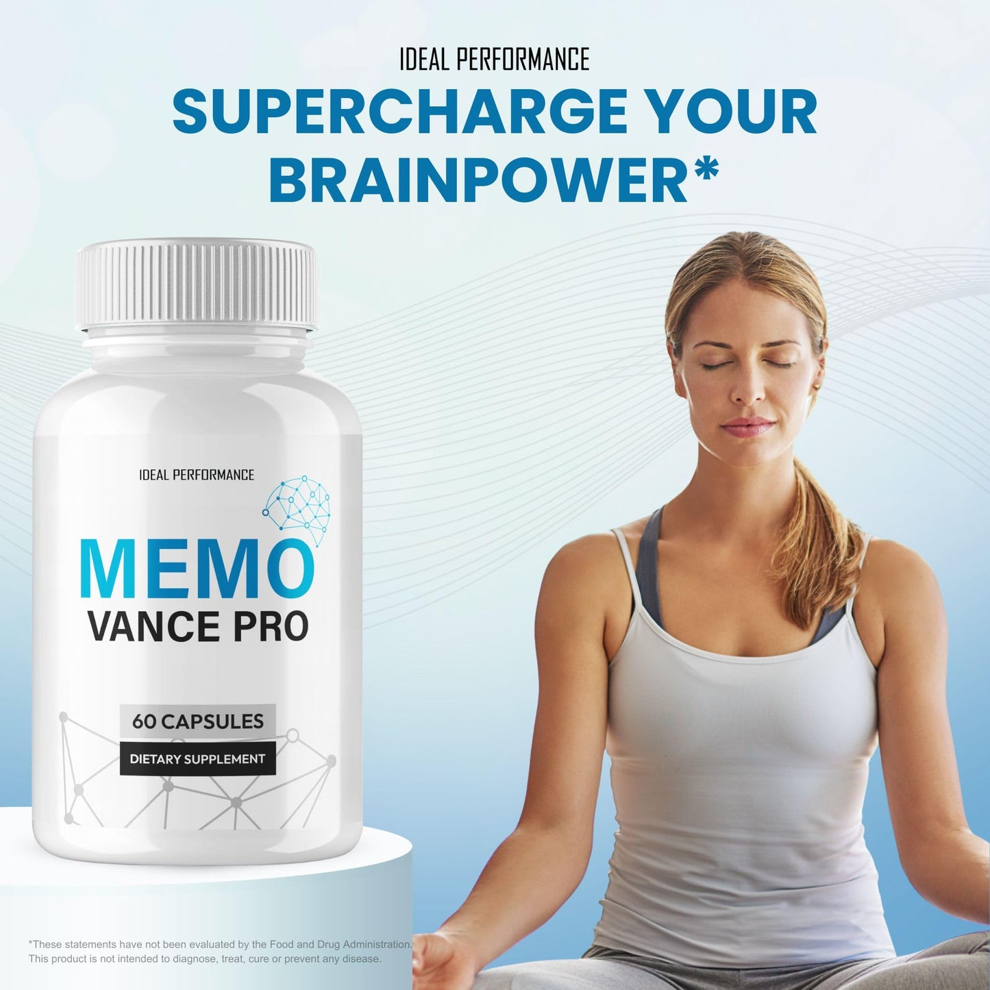 IDEAL PERFORMANCE Memo Vance Pro Capsules 300