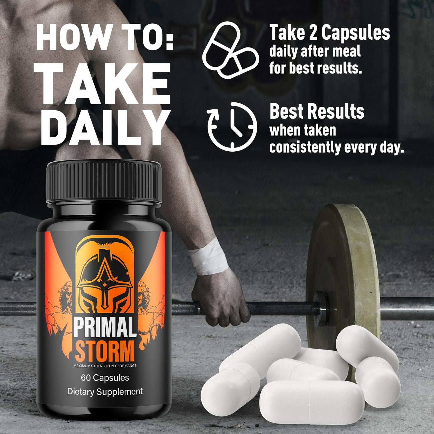 Flex University Primal Storm 180 Capsules