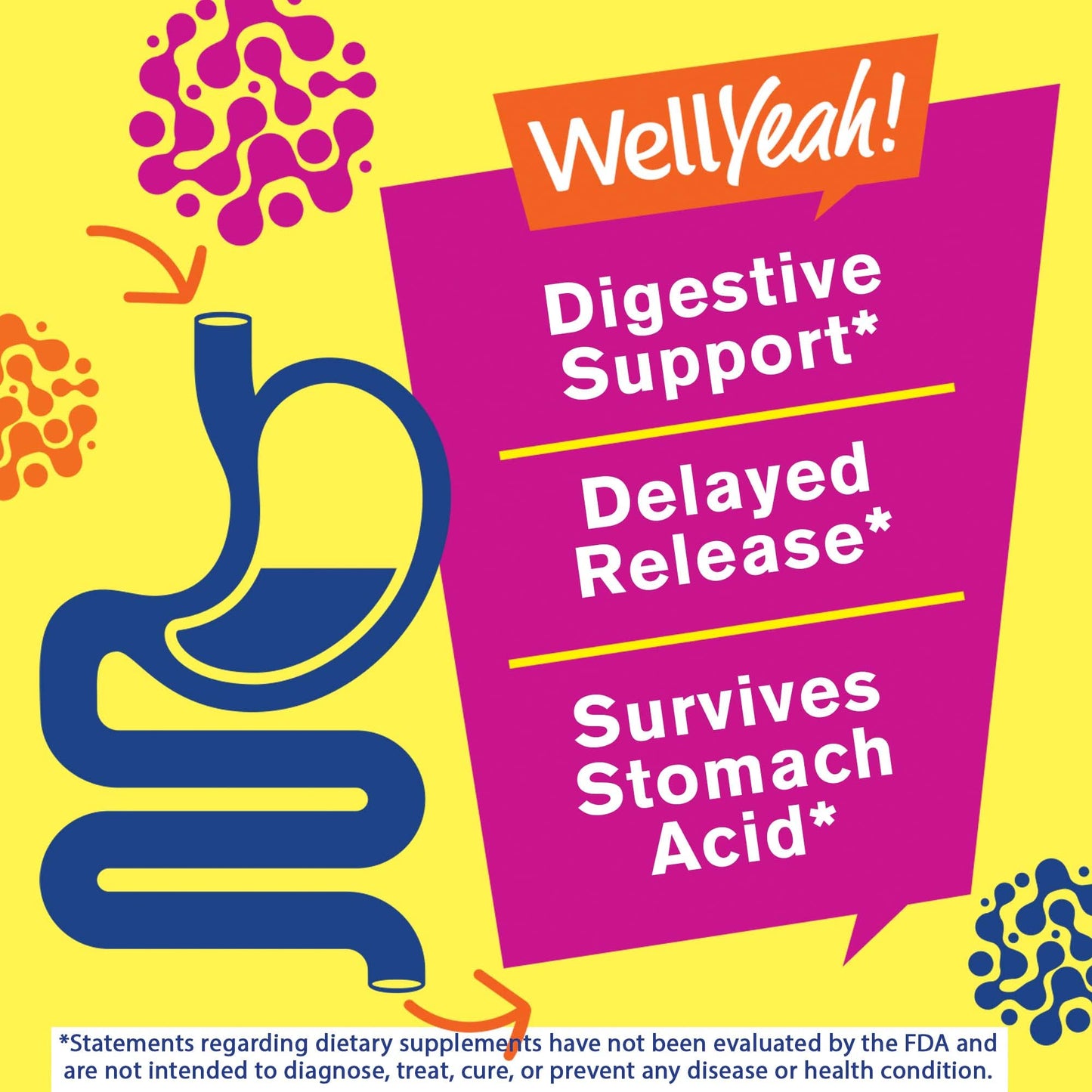 WellYeah Probiotics for Kids Gummies 120 Count