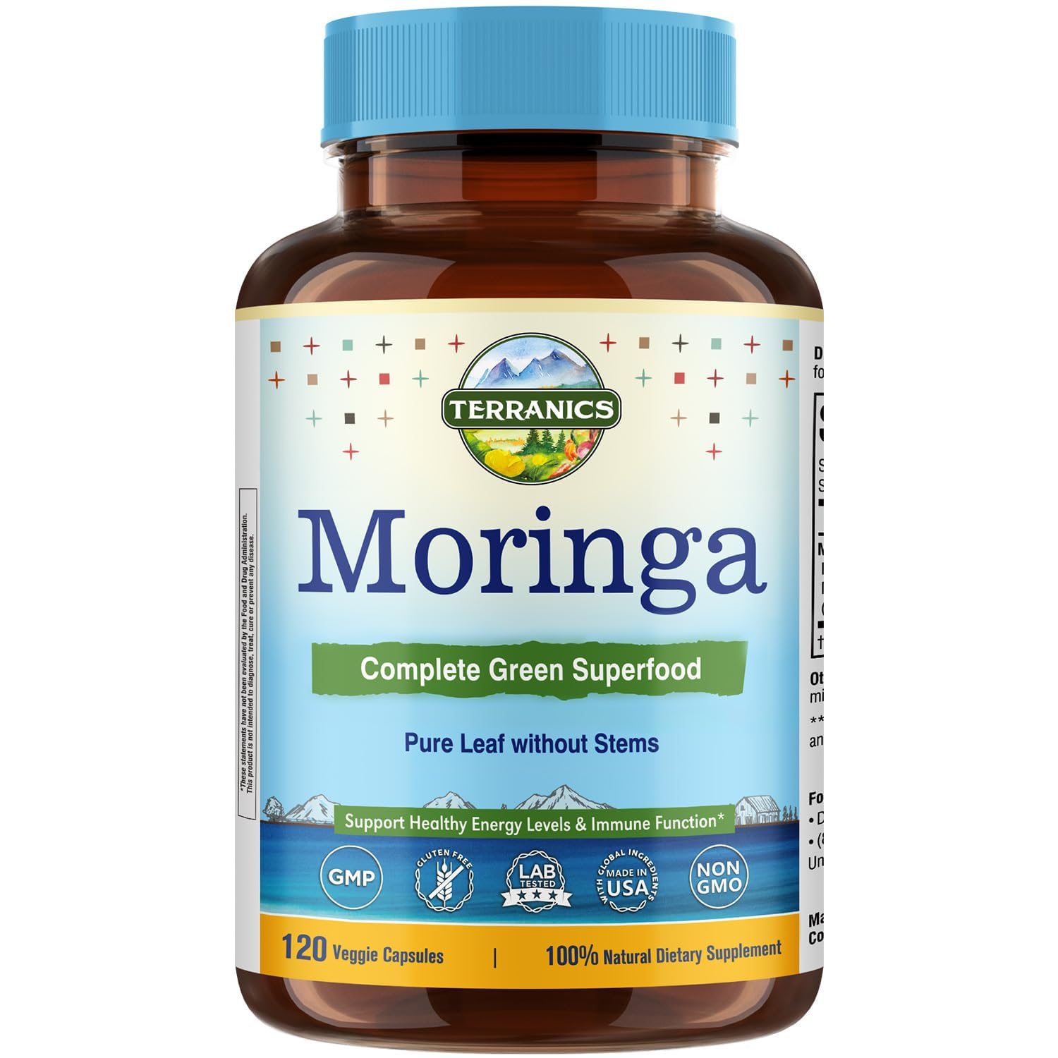 Terranics Moringa Capsules 120 Capsules