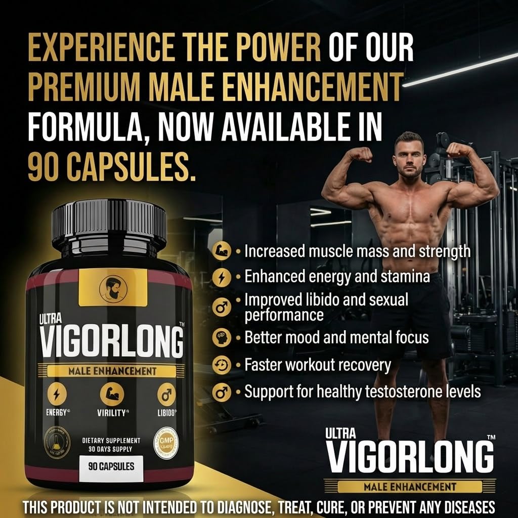 Zonata Ultra VigorLong for Men Capsules, 270 Count