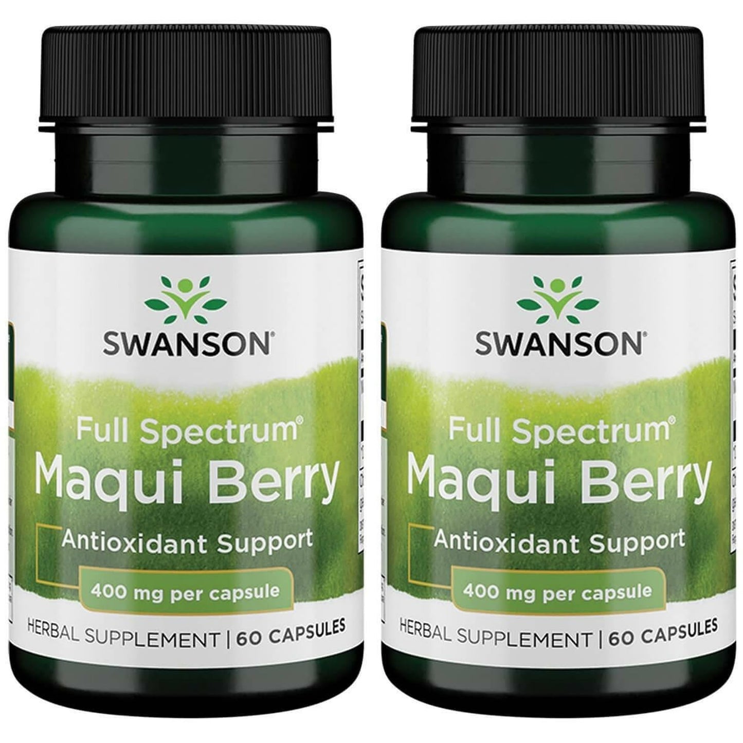 Swanson Full Spectrum Maqui Berry 400 mg Capsules, 120 Count