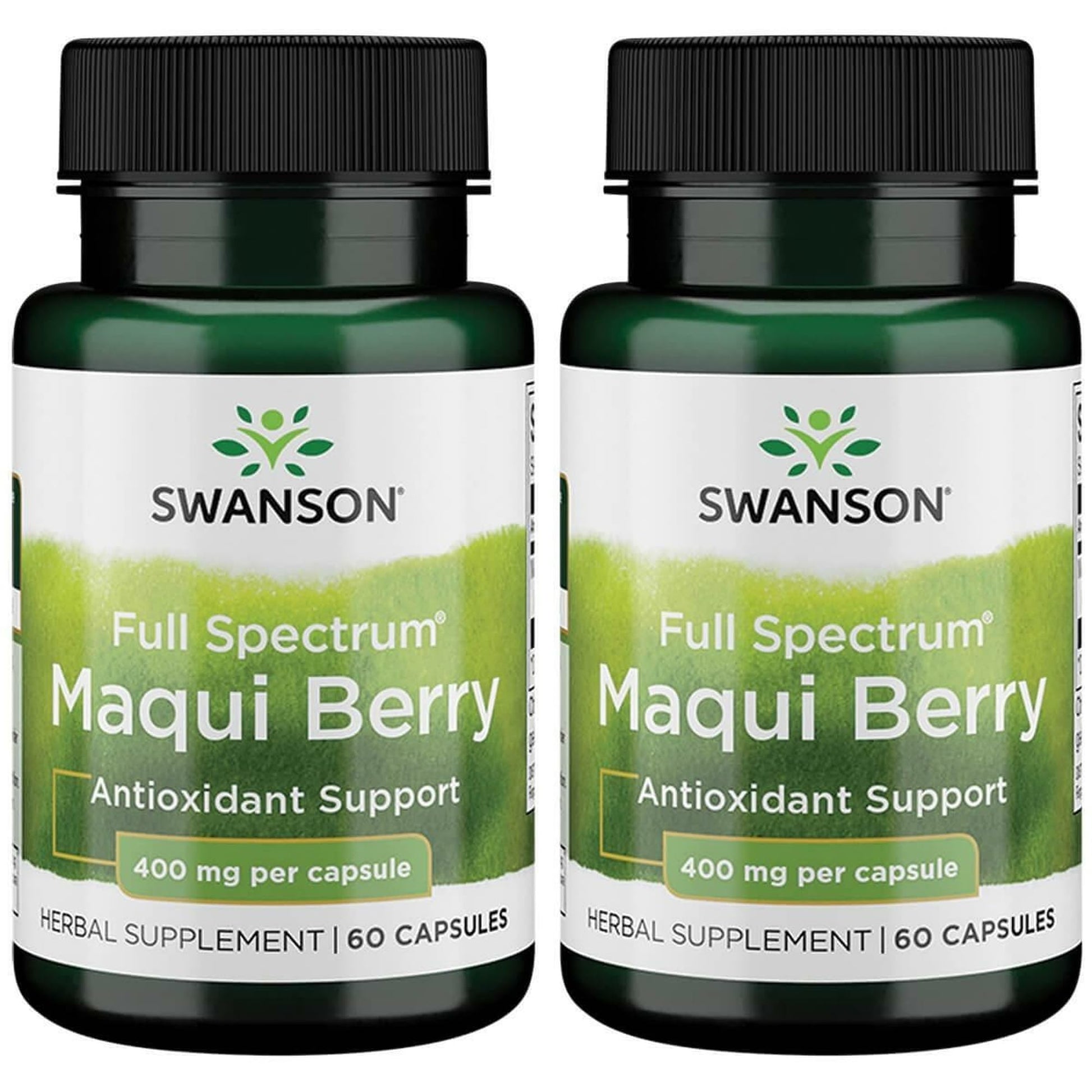Swanson Full Spectrum Maqui Berry 400 mg Capsules, 120 Count