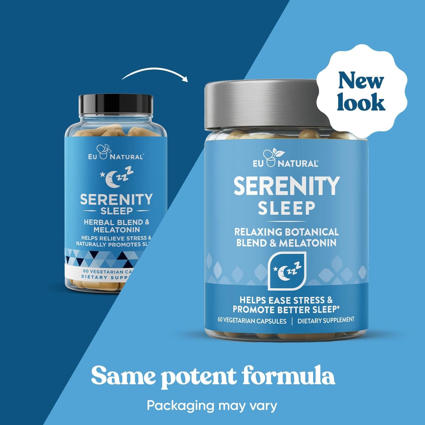 Eu Natural Serenity Sleep Natural Sleep Aid Capsules 60 Count