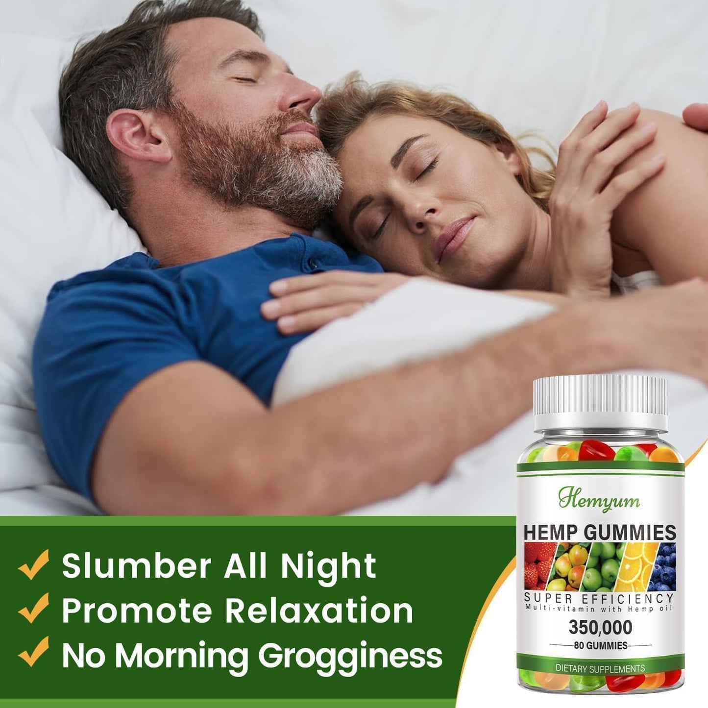 Hemyum Hemp Gummies 160 Count