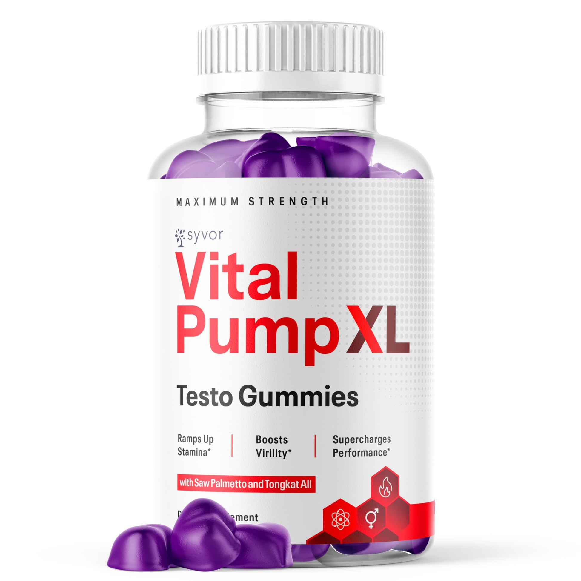 Syvor Vital Pump XL Testo 60 Gummies