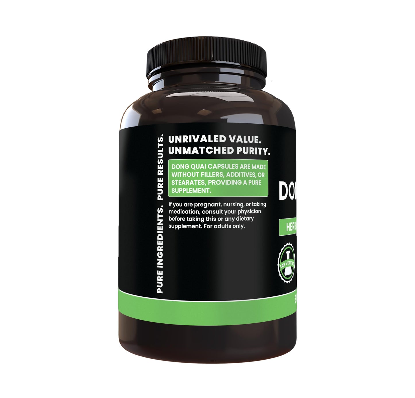 PURE ORIGINAL INGREDIENTS Dong Quai Capsule, 365 Capsules