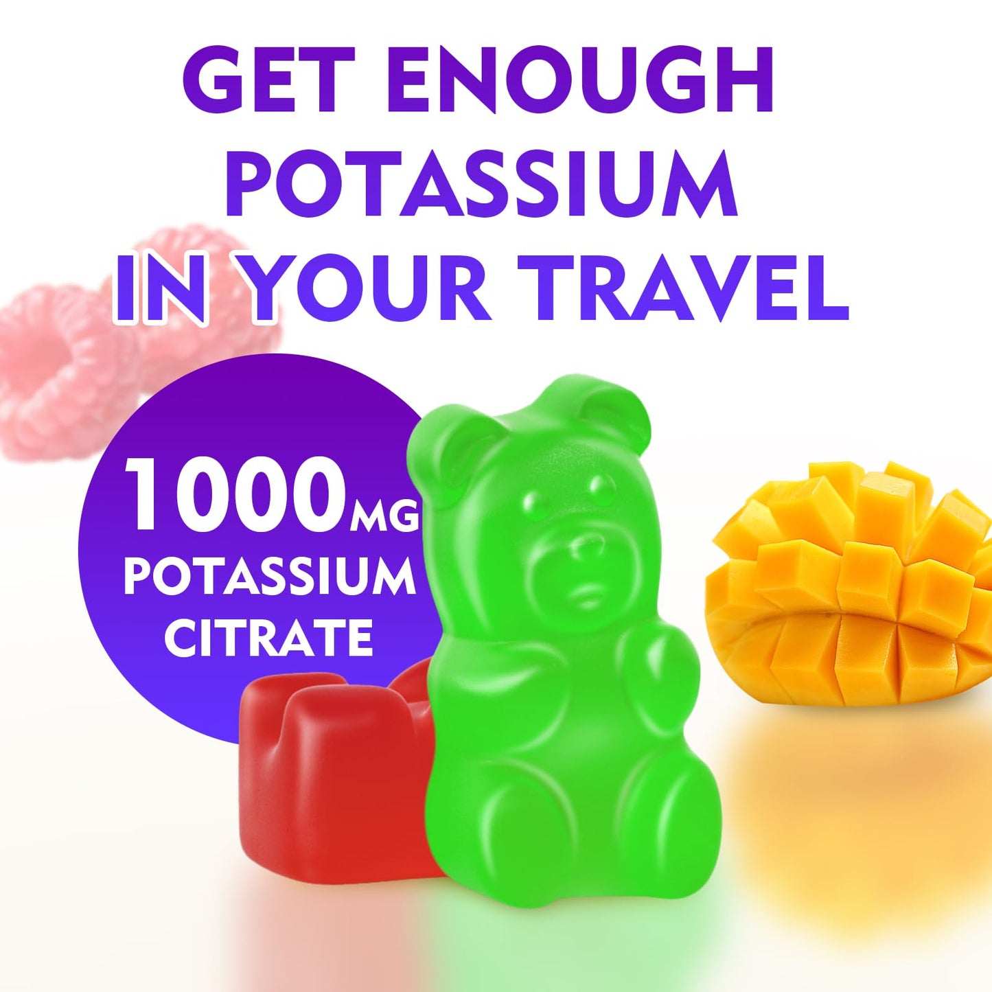 MEENCCD Potassium Citrate Gummy 120