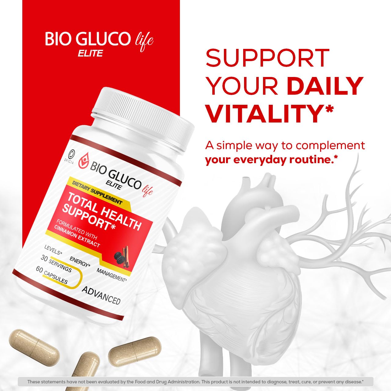 OVICIA Bio Gluco Life Capsules 180 Capsules