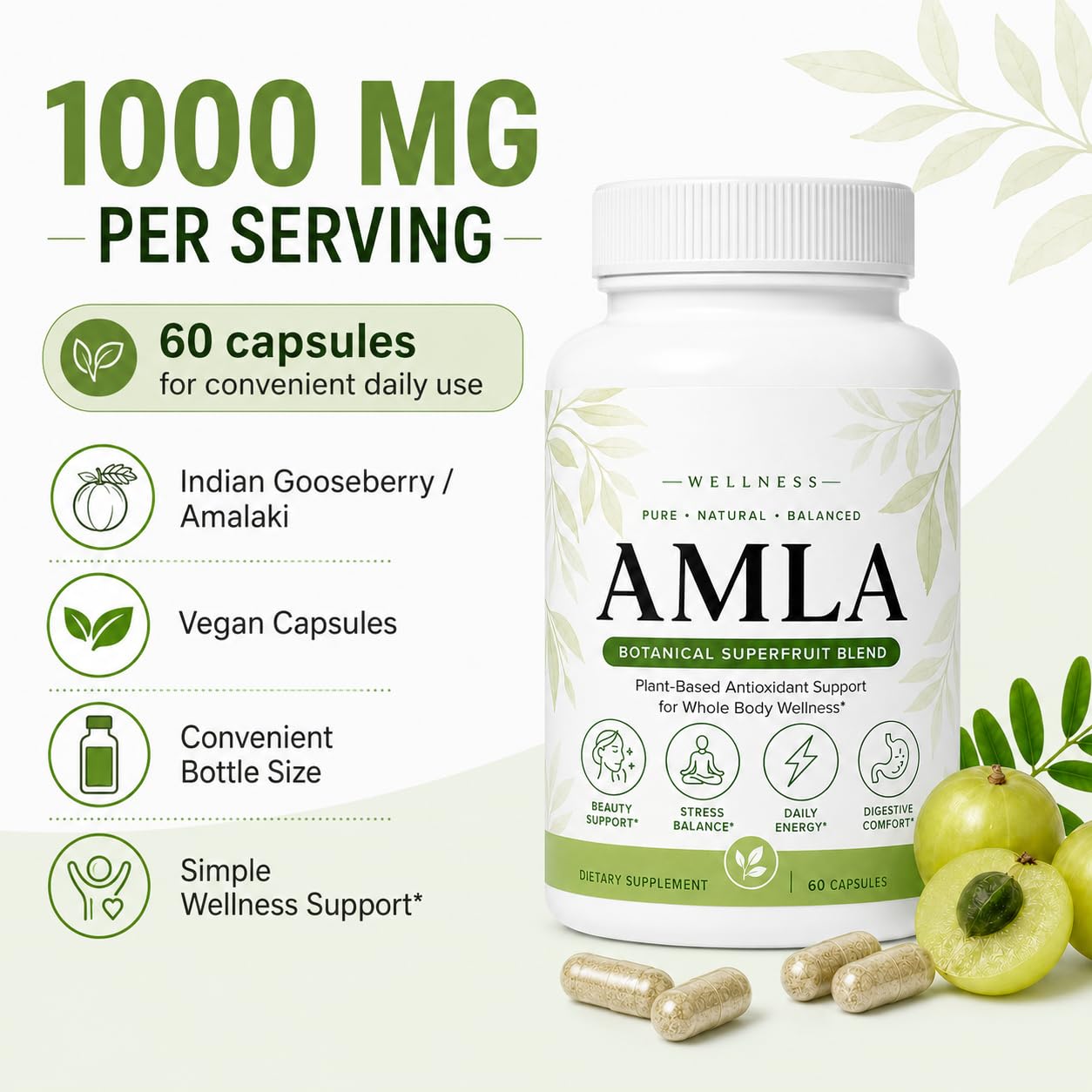 TOIKLL Amla Superfruit Softgel 60 Softgels