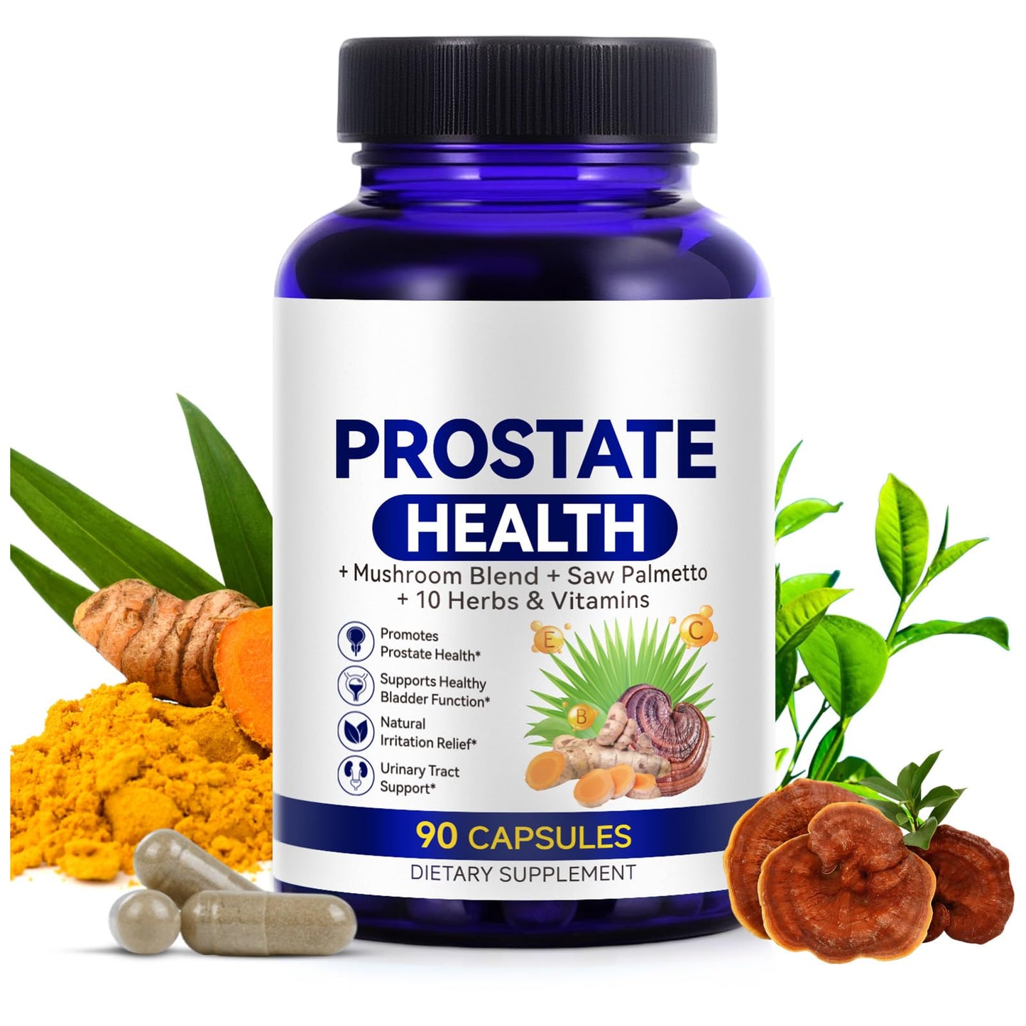 Pegciz Prostate Health Supplement for Men Capsules 90 Count