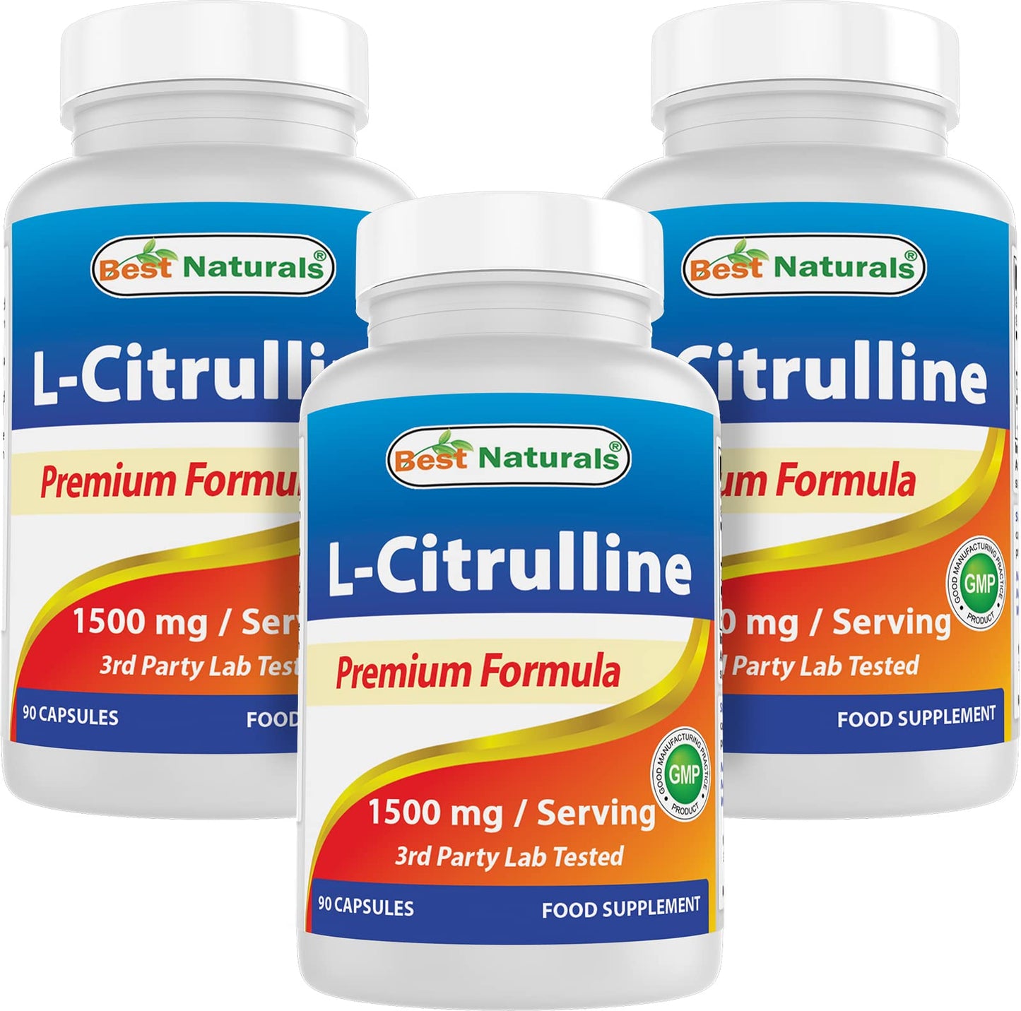 Best Naturals L-Citrulline Capsules 270 Capsules