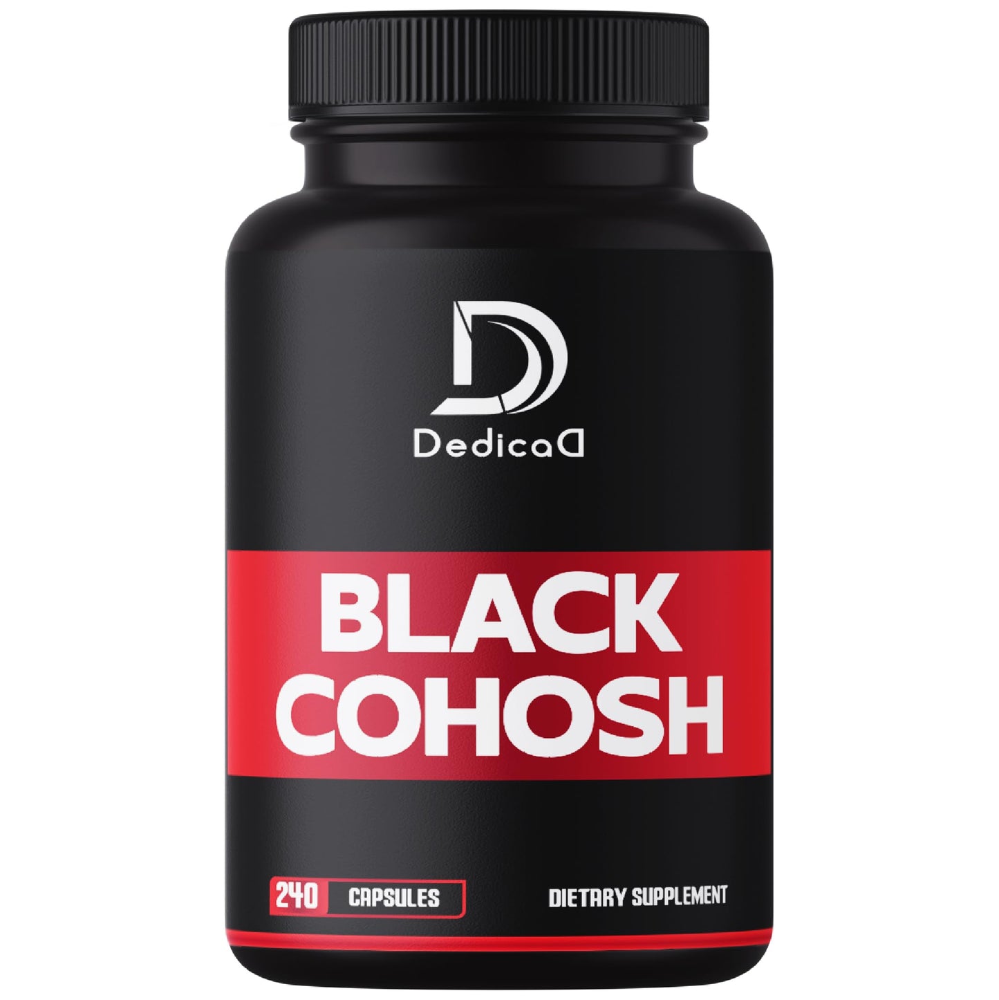 DEDICAD 1000mg Black Cohosh Capsules 240 Count