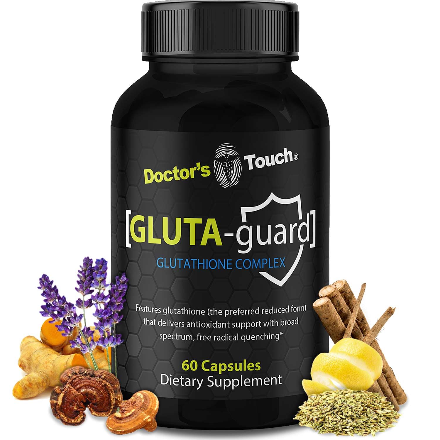 Doctor's Touch Liposomal Glutathione Supplement Capsule 1 Count