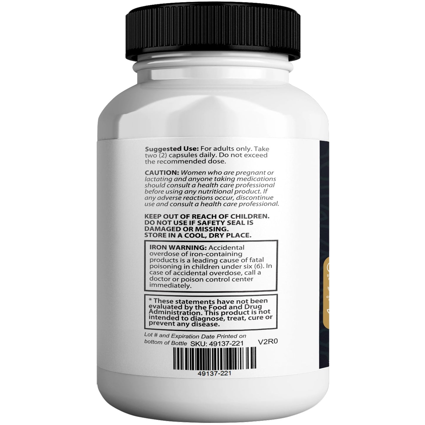 GREENVIFY Metanail Max Hair, Skin & Nail Supplement Capsules, Biotin 5000mcg, 300 Capsules