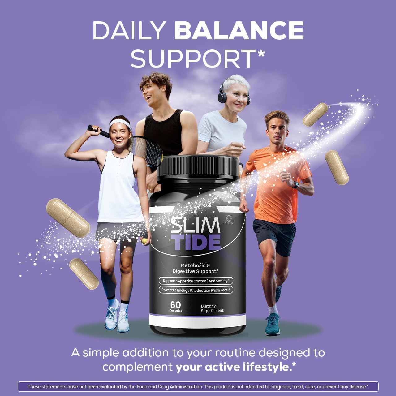 OVICIA Slim Tide Advanced 120 Capsules