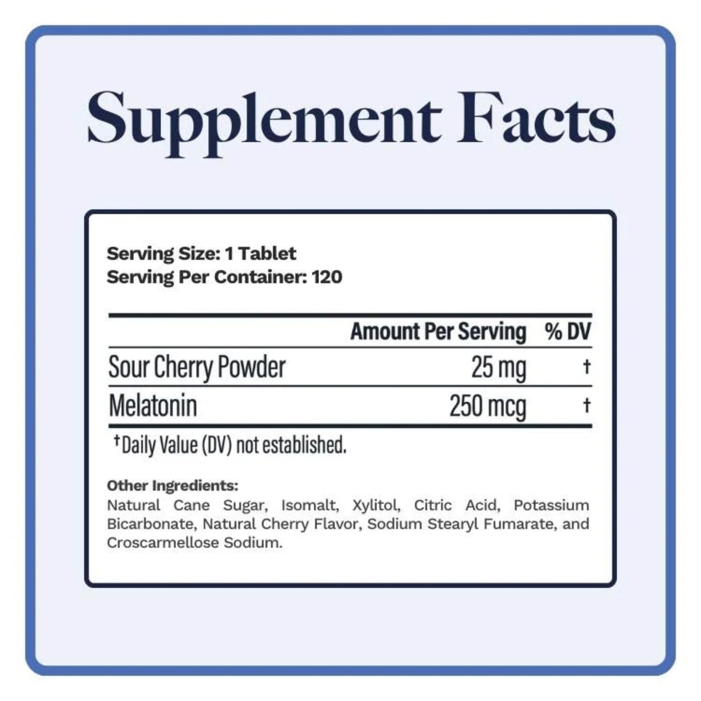 Utzy Naturals Micro Melatonin 0.25 mg Cherry Flavored Tablets, 120 Tablets
