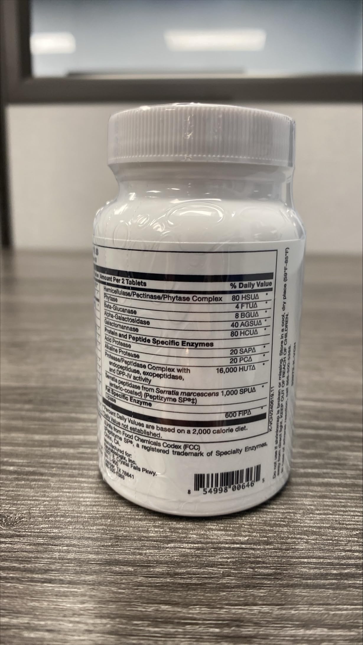 Neurobiologix Enxymix Complete Chewables Tablets, 180