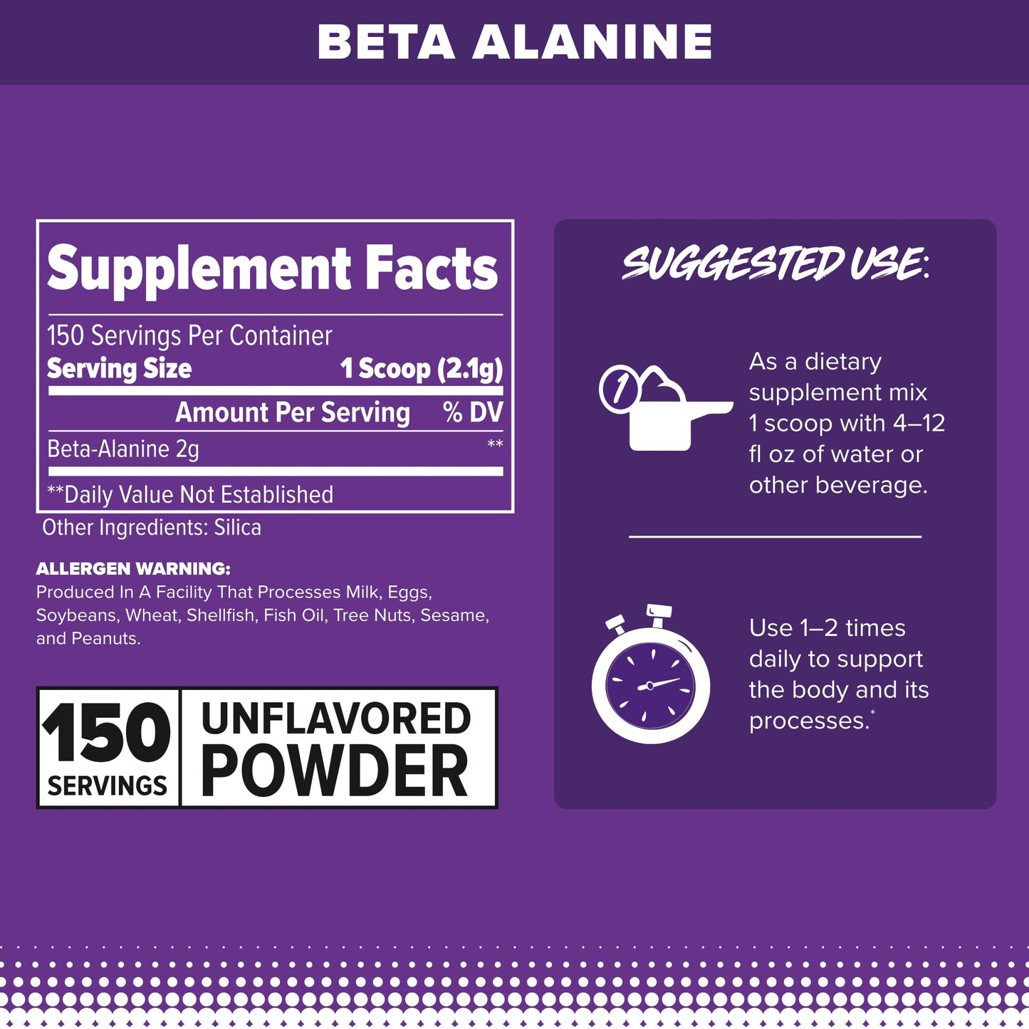 FINAFLEX Beta-Alanine Powder 10.9 oz