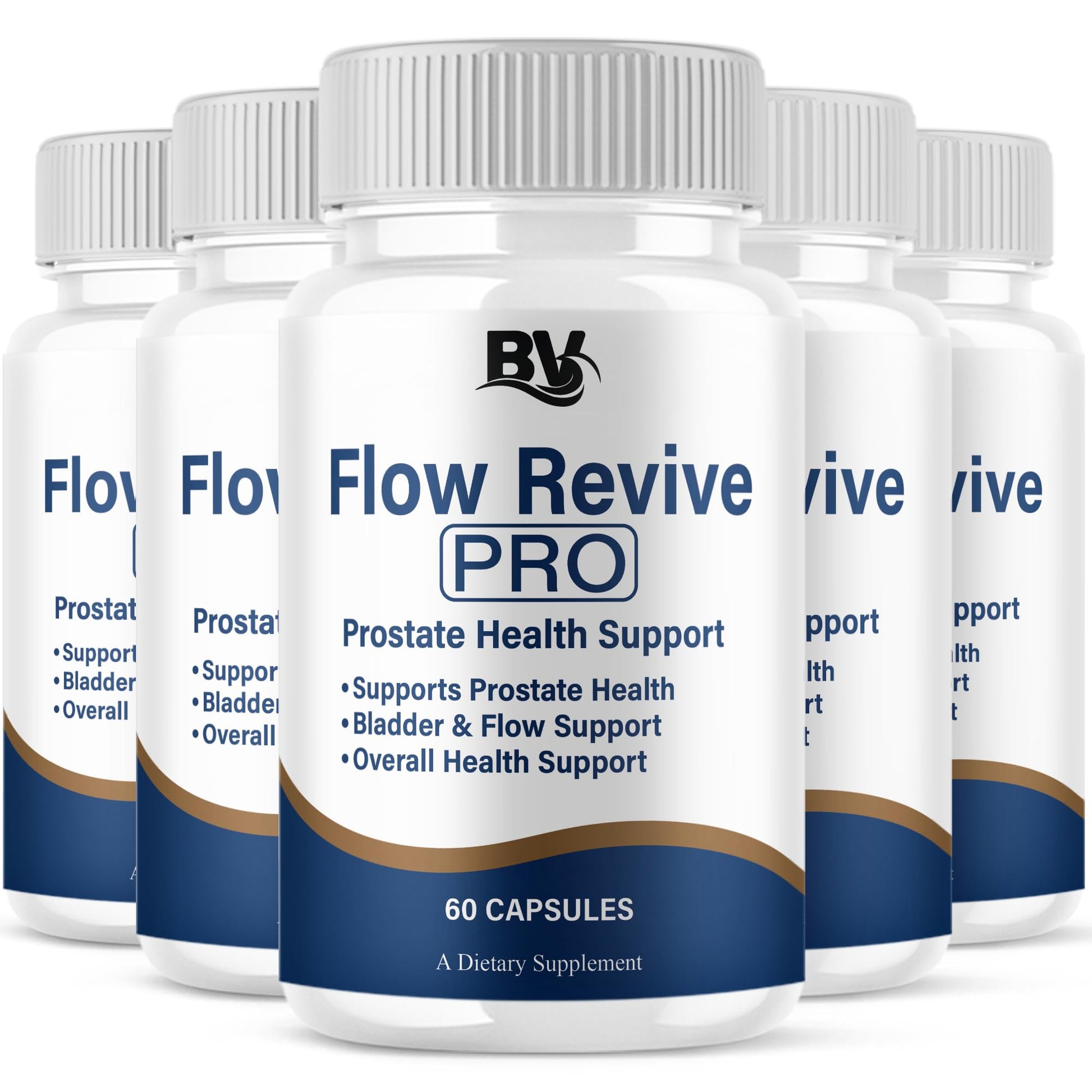 BLUE VIBE Flow Revive Pro Premium Prostate Support Capsules 300 Capsules