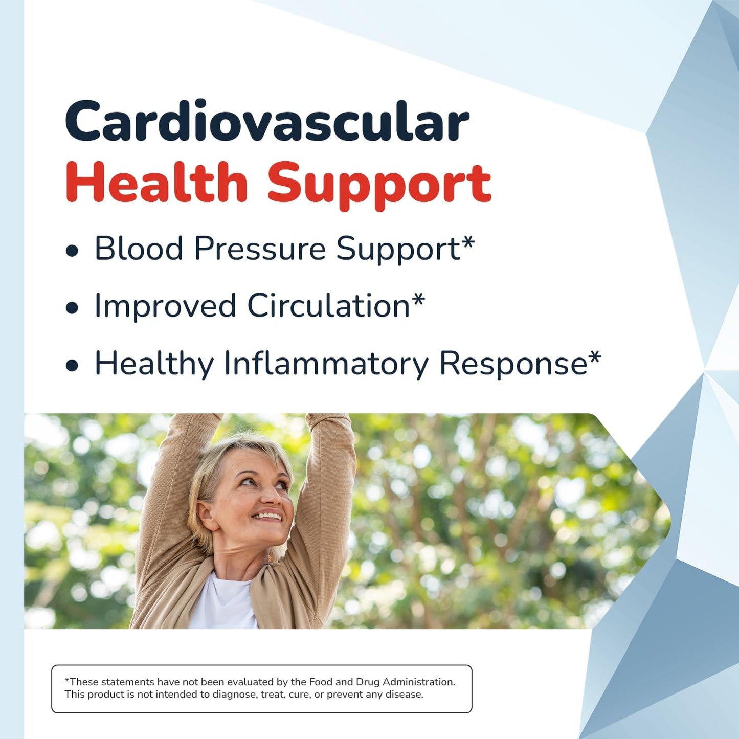 Barton Nutrition HealthyHeart Support+ 6-in-1 Heart Health Supplements Capsule 120 Count