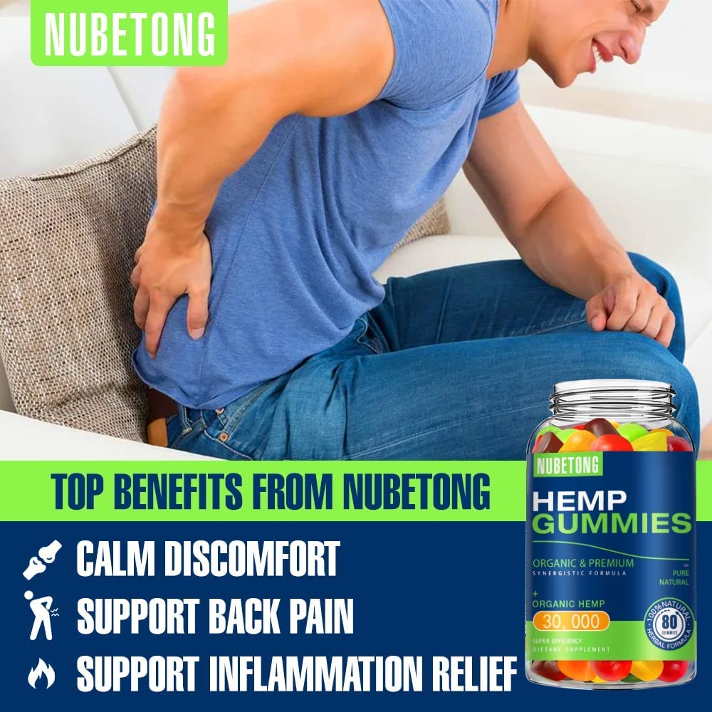 Nubetong Hemp Gummies 160 Count