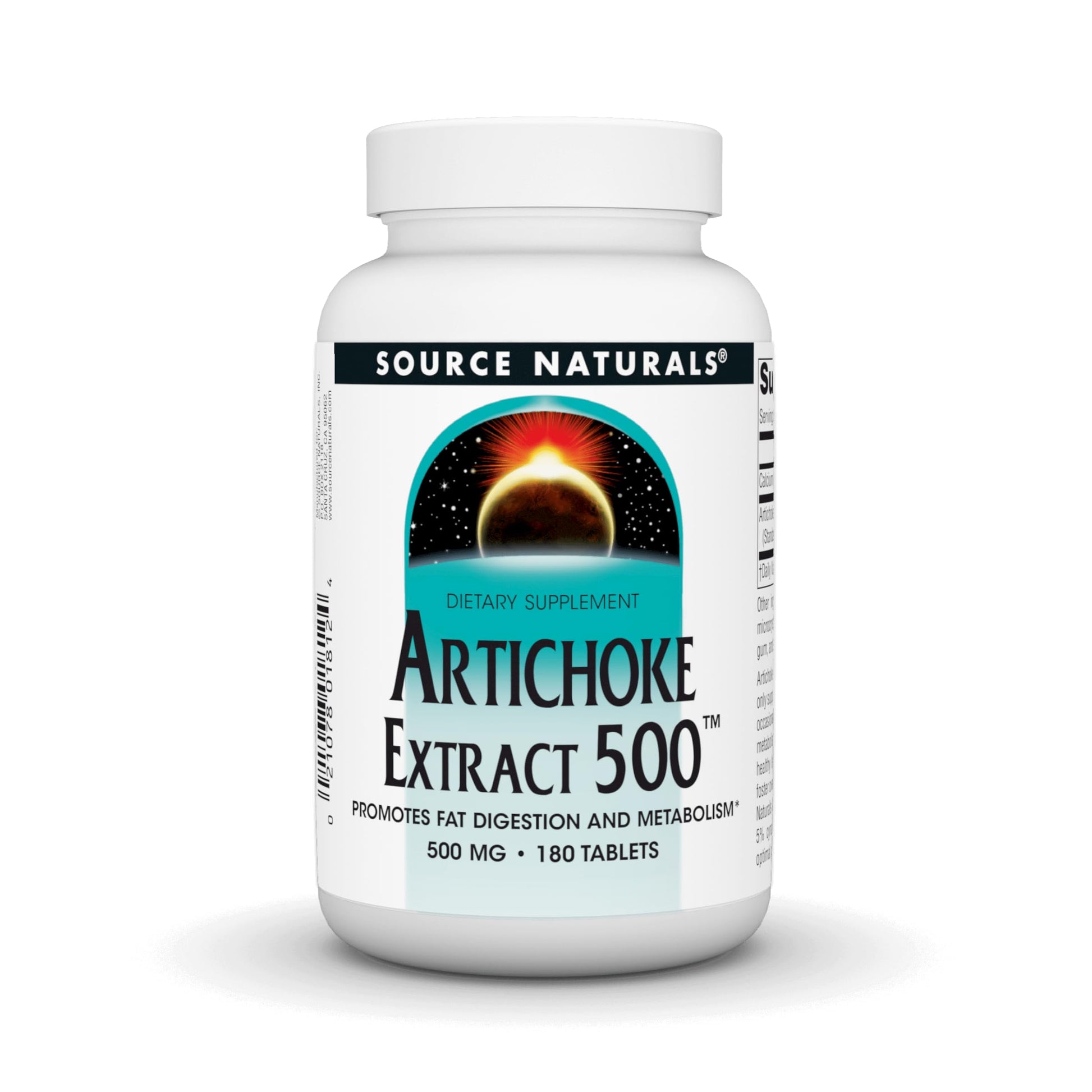Source Naturals Artichoke Extract 500mg Tablet 180 Count