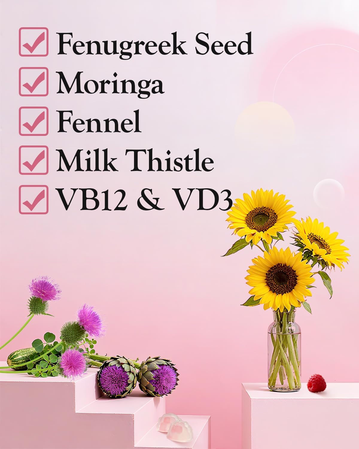 ZonaVitalis Lactation Support Gummies 60 Gummies
