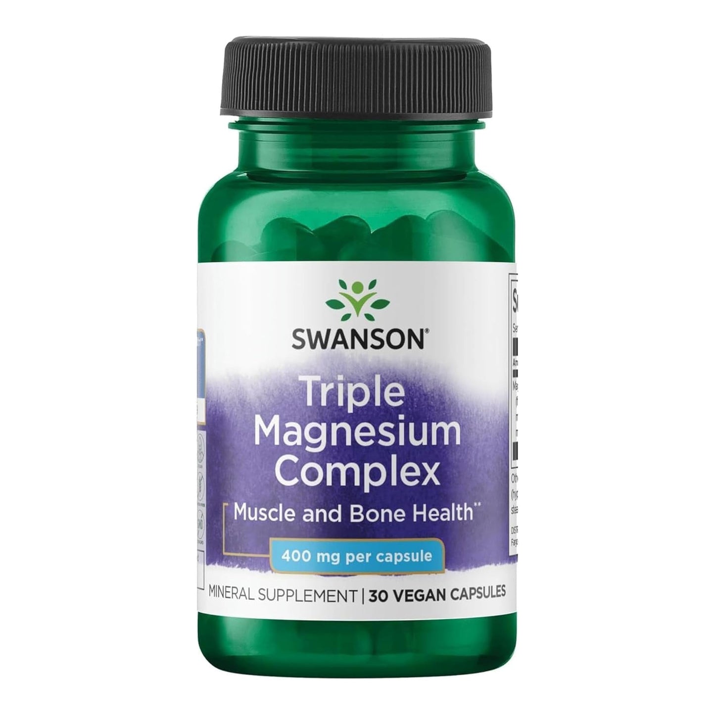 Swanson Triple Magnesium Complex Capsule 30 Count