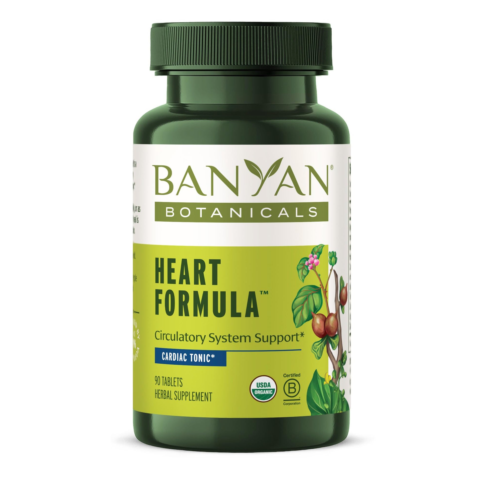 Banyan Botanicals Organic Heart Formula 90 Tablets