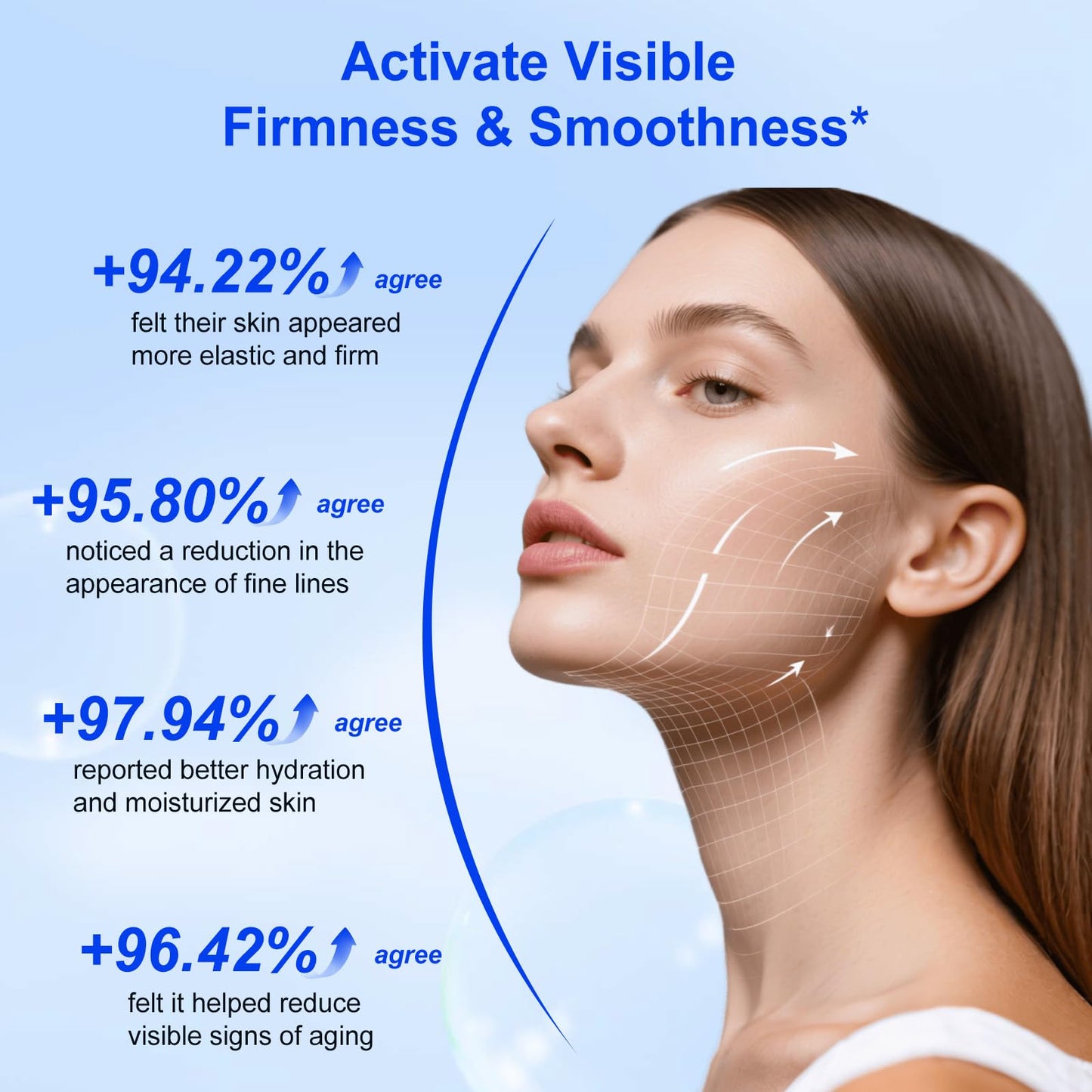 NBTREKTIE Hyaluronic Acid Powder for Skin, 3.52 oz