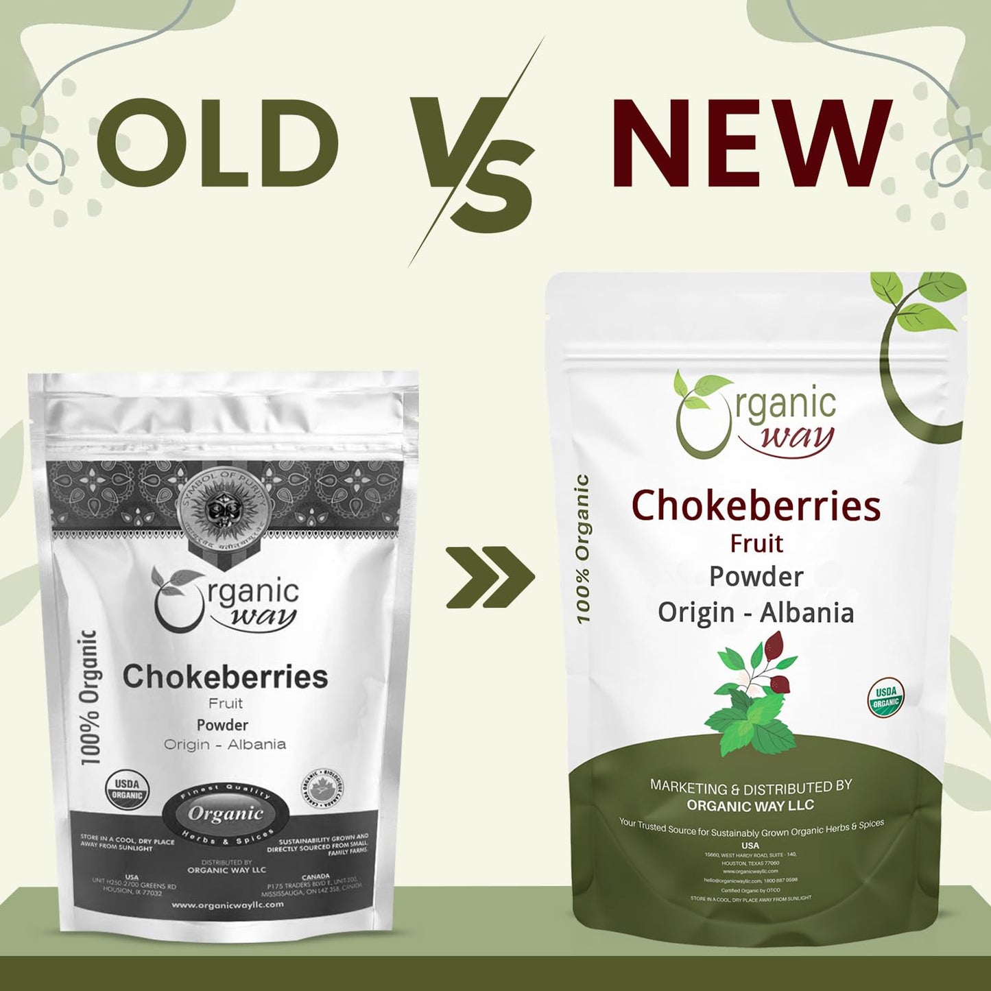 Organic Way Aronia Berry Powder, 8