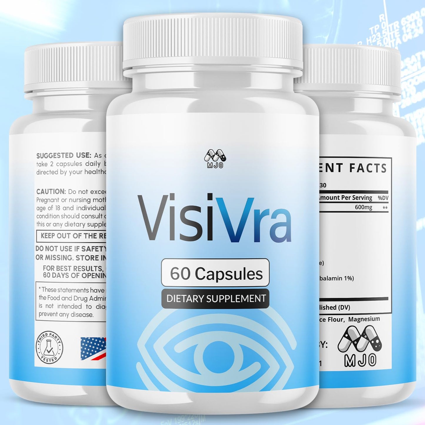 MJO Visivra Vision Capsules 60 Count