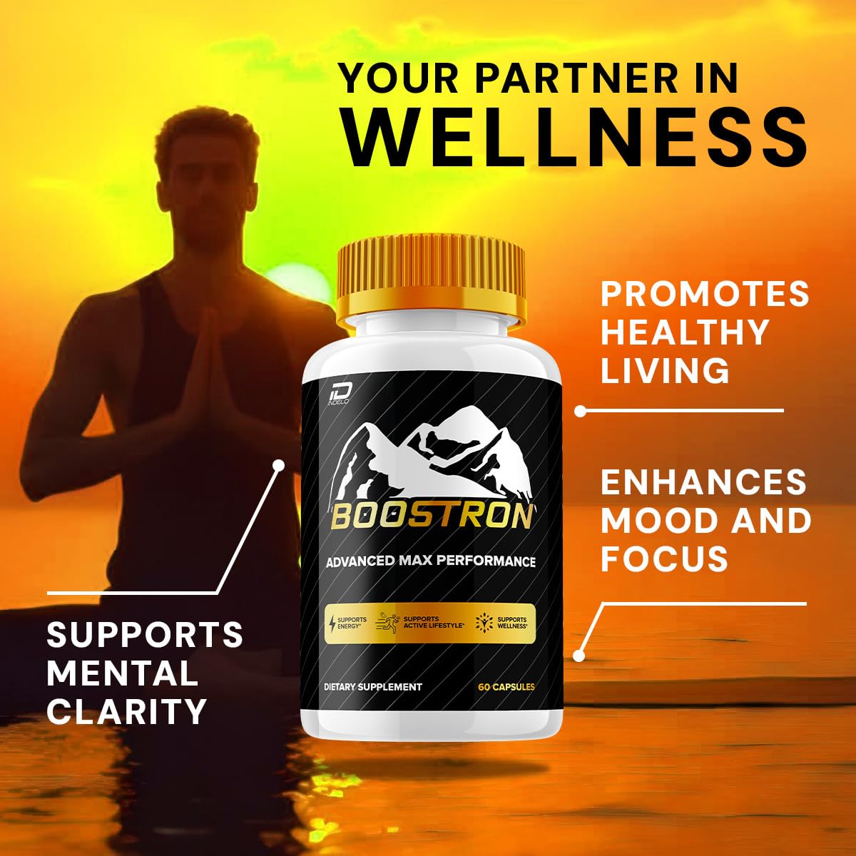 Indelo Boostron Capsule 60 Capsules