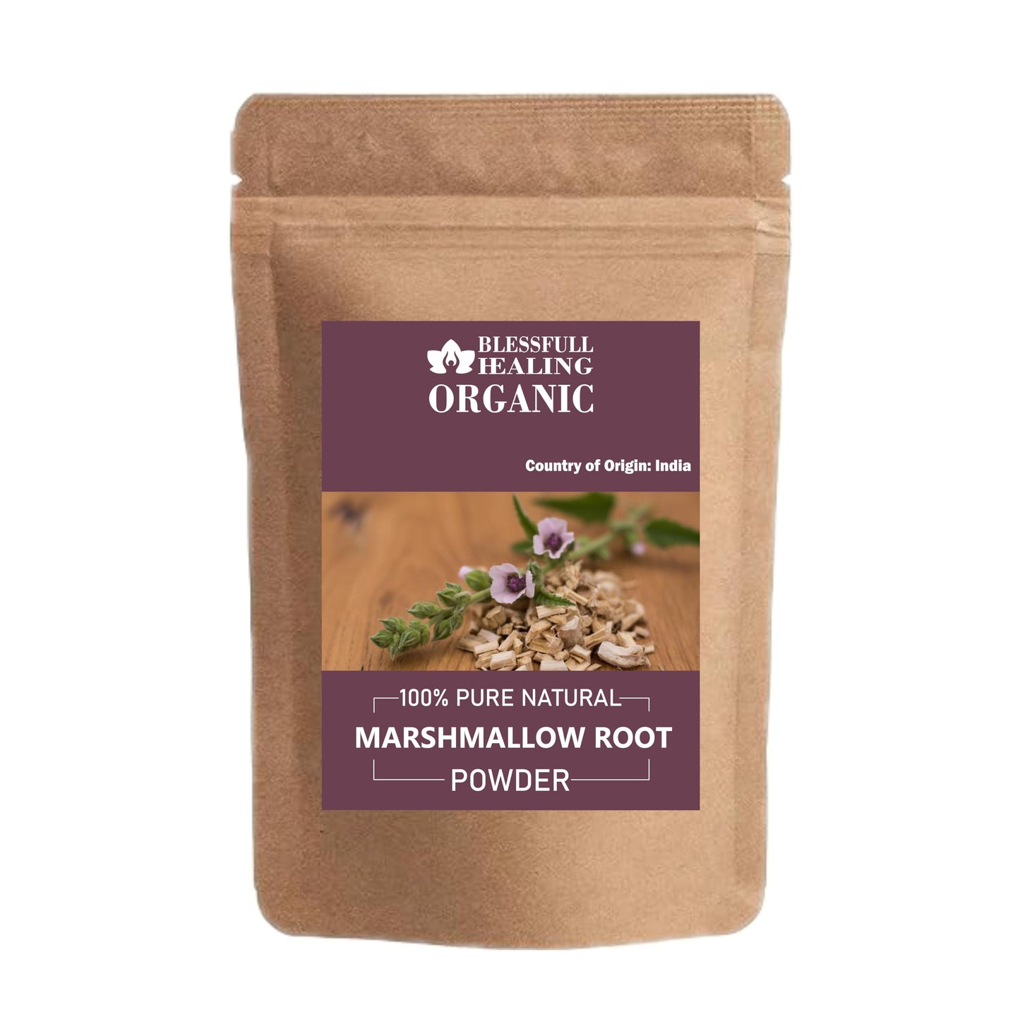 Blessfull Healing Organic Marshmallow Root Powder 10.58 oz