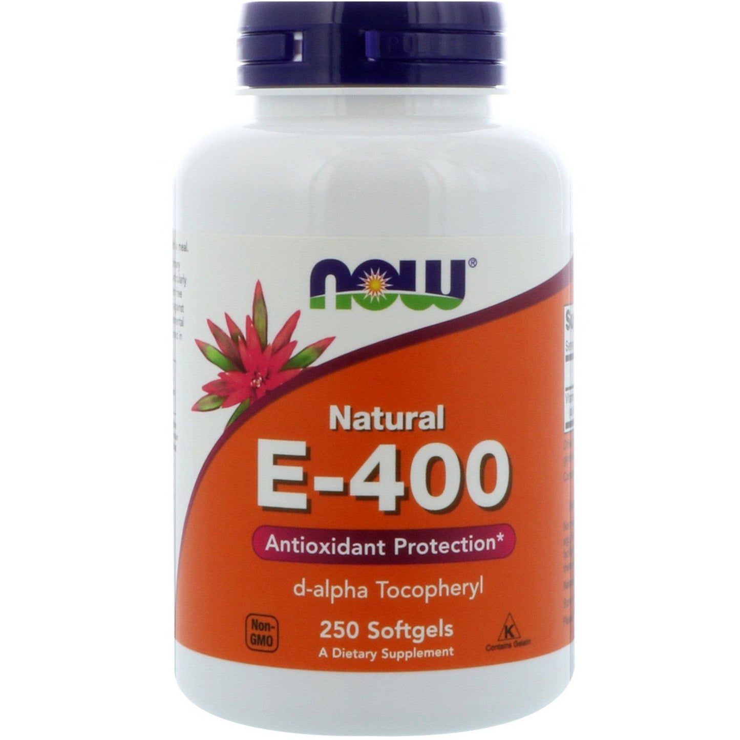 NOW Foods E-400 Vitamin E Capsules, 2-Pack
