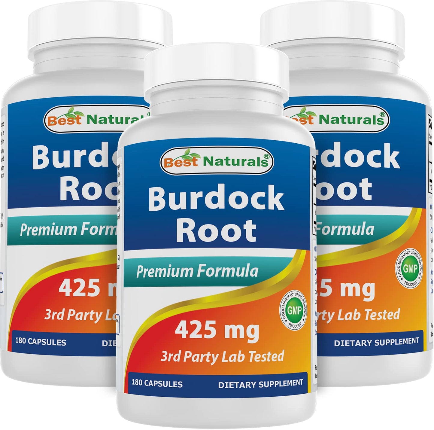 Best Naturals Burdock Root 425 mg Capsules 540 Count