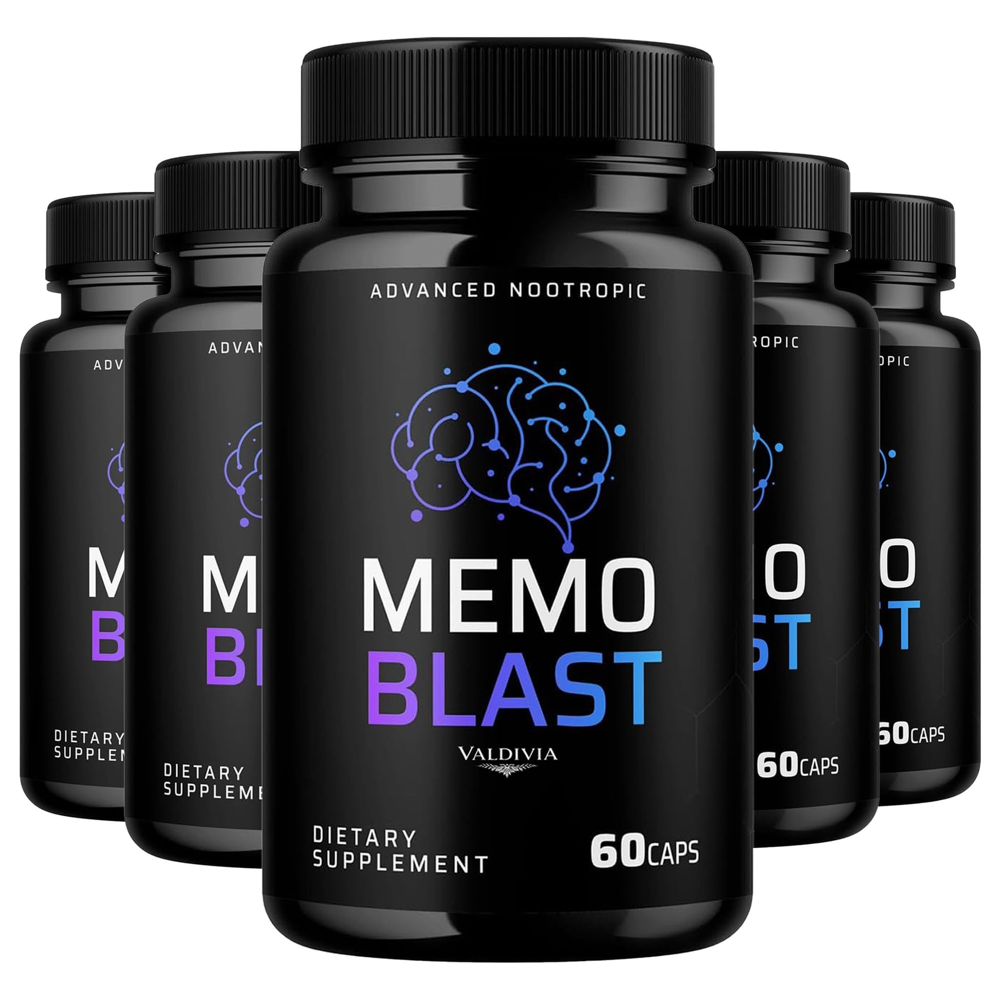 Valdivia Memo Blast Capsules 300 Capsules