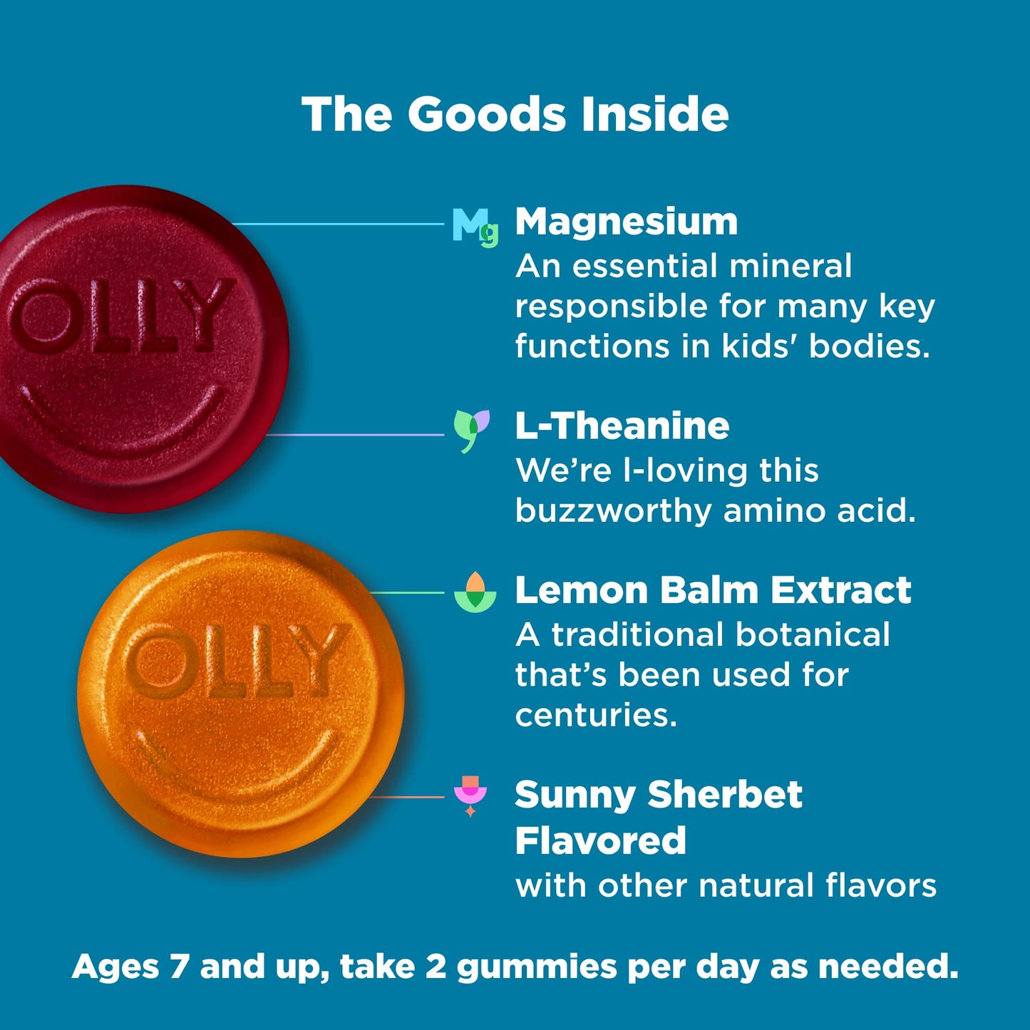 OLLY Kids Chillax Gummy, 70 Count
