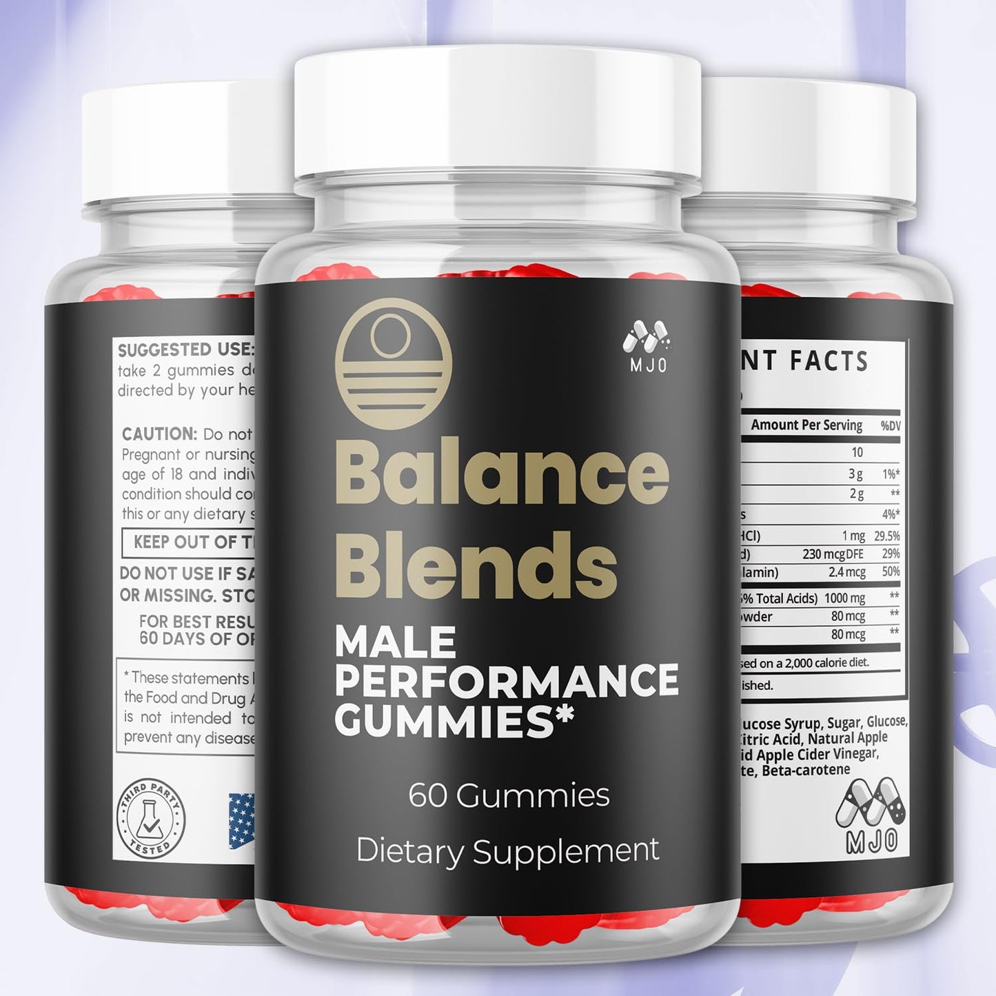 MJO Balance Blends Multivitamin Gummy 120 Gummies