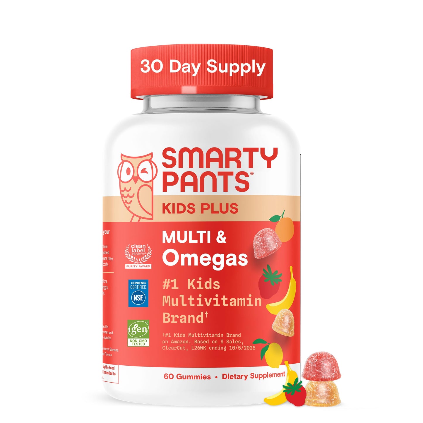 SmartyPants Kids Multivitamin Gummies 60 Gummies