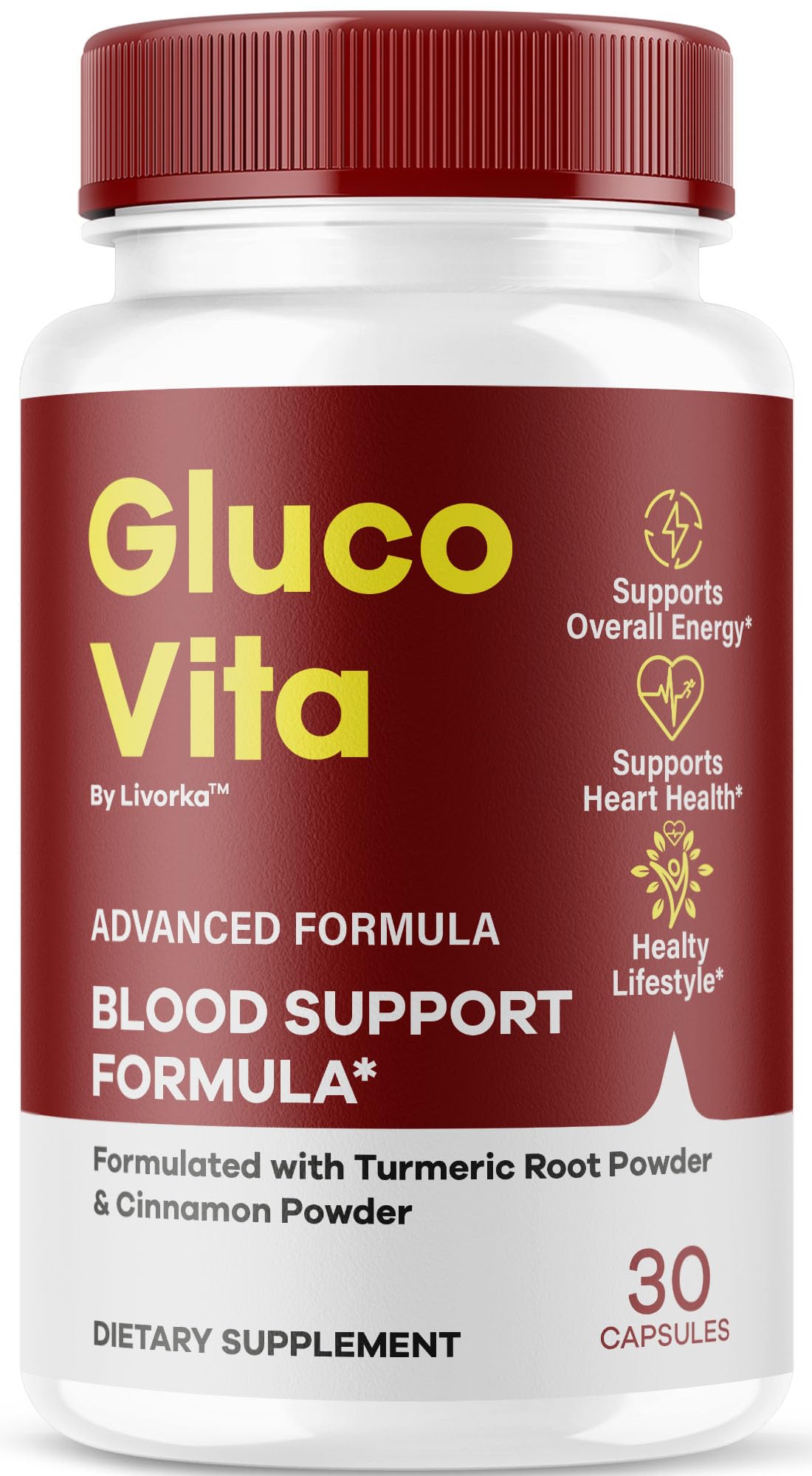 LIVORKA GlucoVita Capsules 30 Count