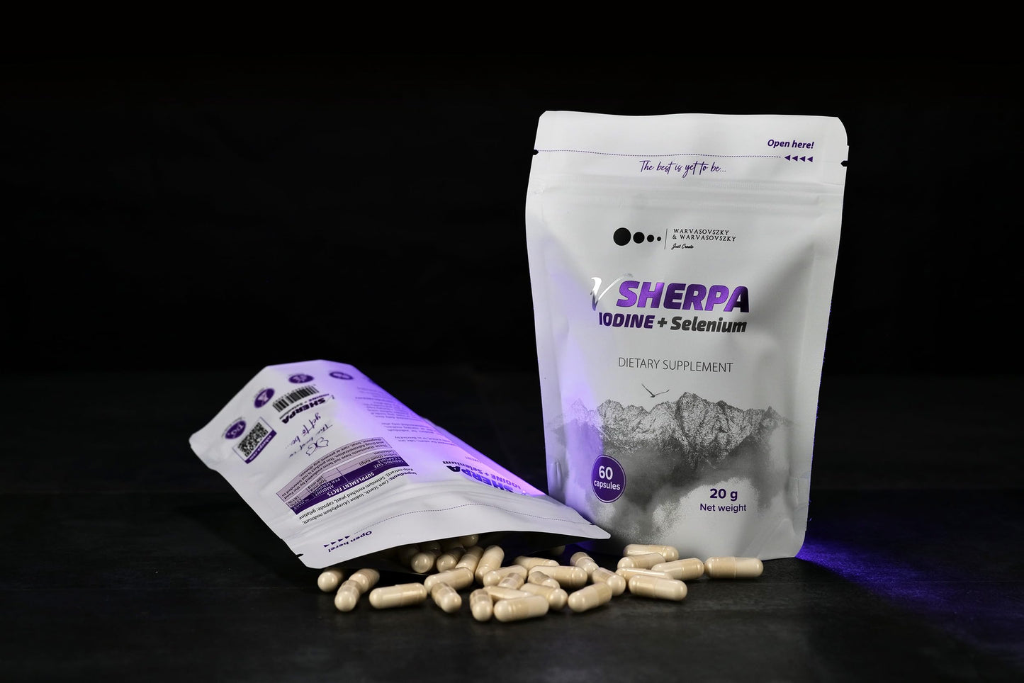 vSherpa Iodine + Selenium Capsules 60 Count