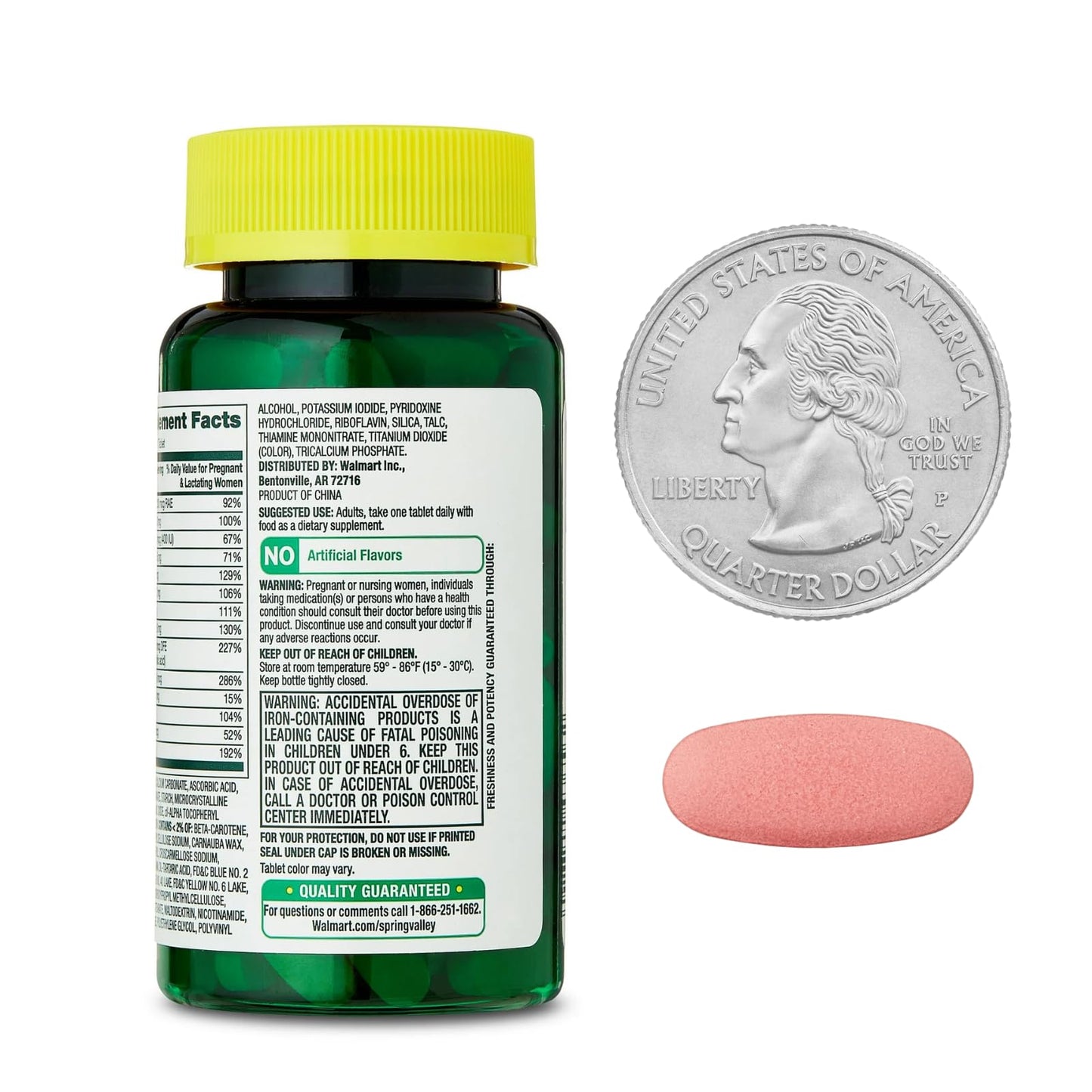 Generic Prenatal Multivitamin 100 Tablets