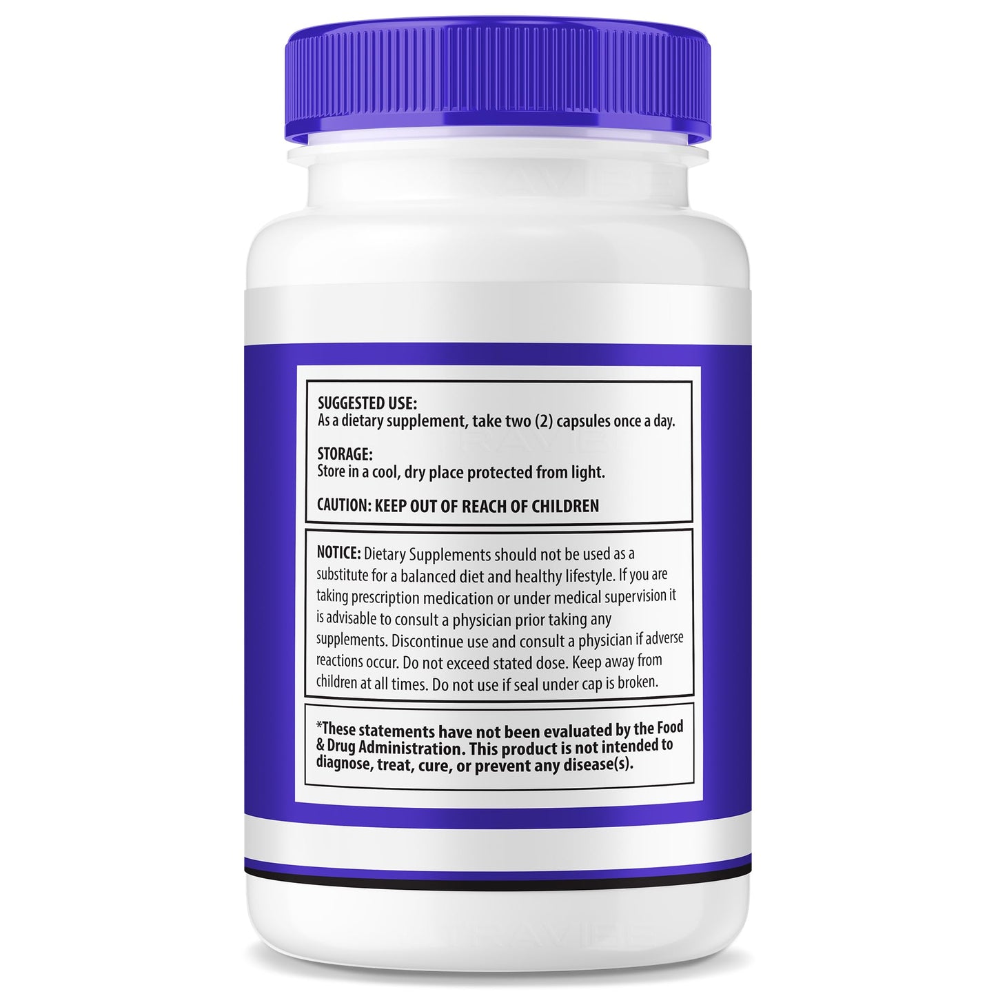 NutraVibe Marobrain Memory Supplement 120 Capsules