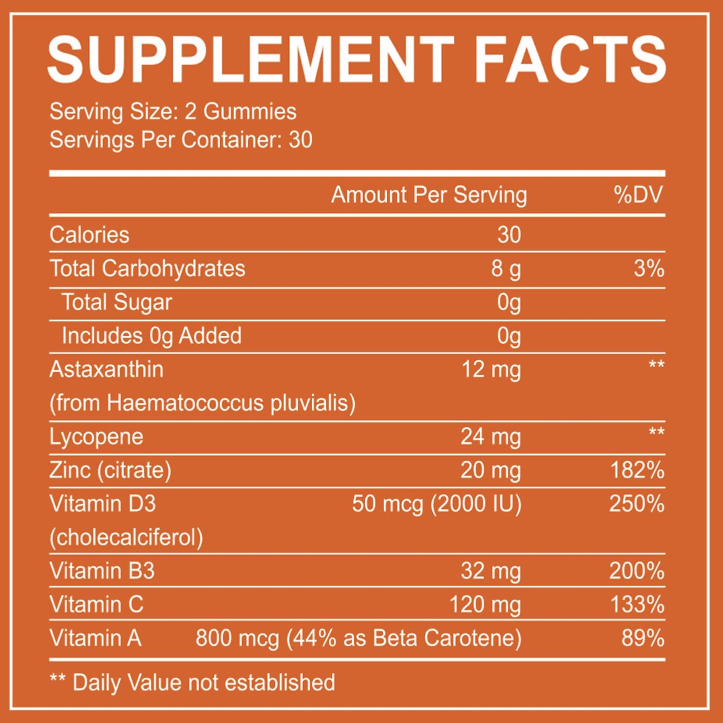 OUXDOXZ Tanning Gummies 60 Gummies