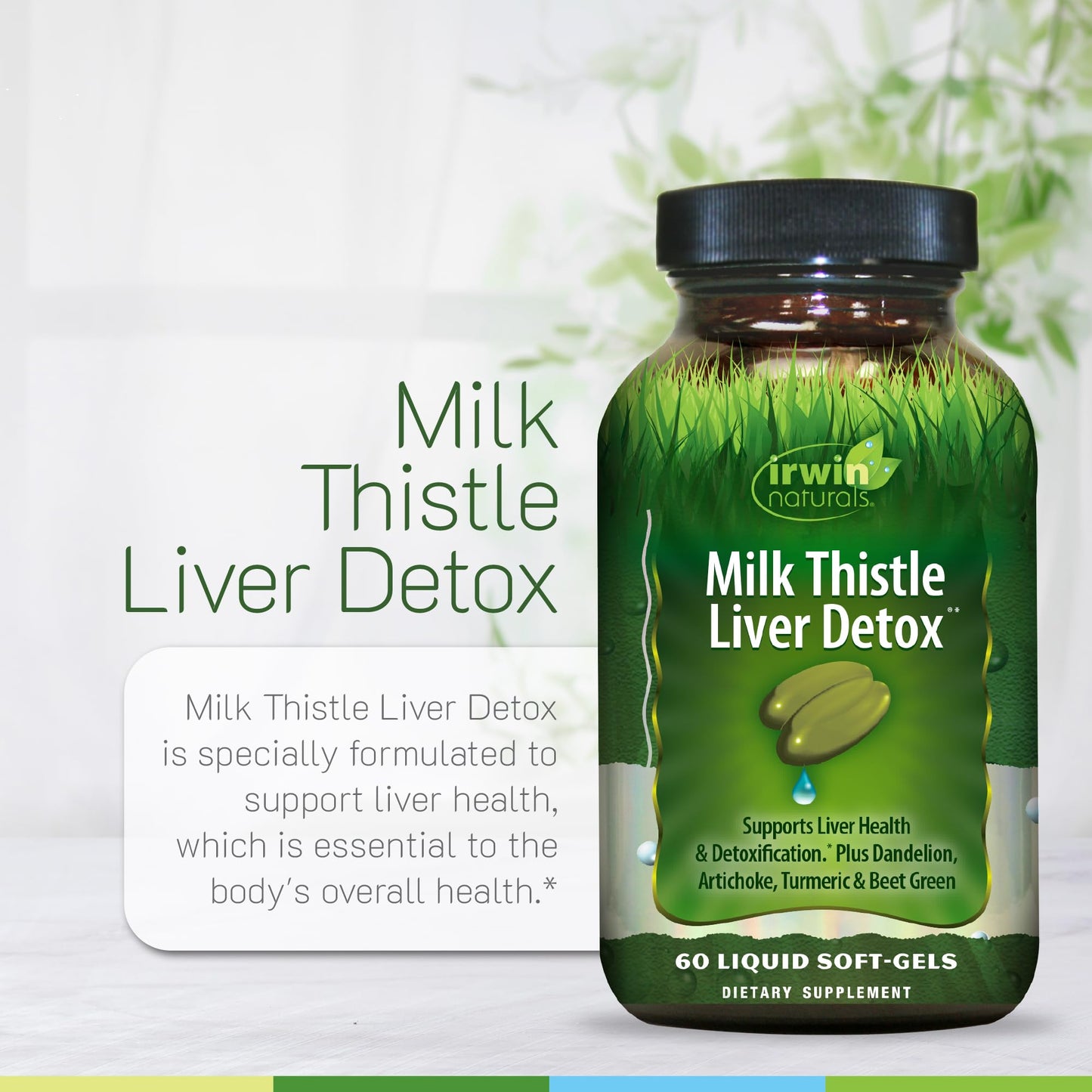 Irwin Naturals Milk Thistle Liver Detox Softgel 120 Softgels